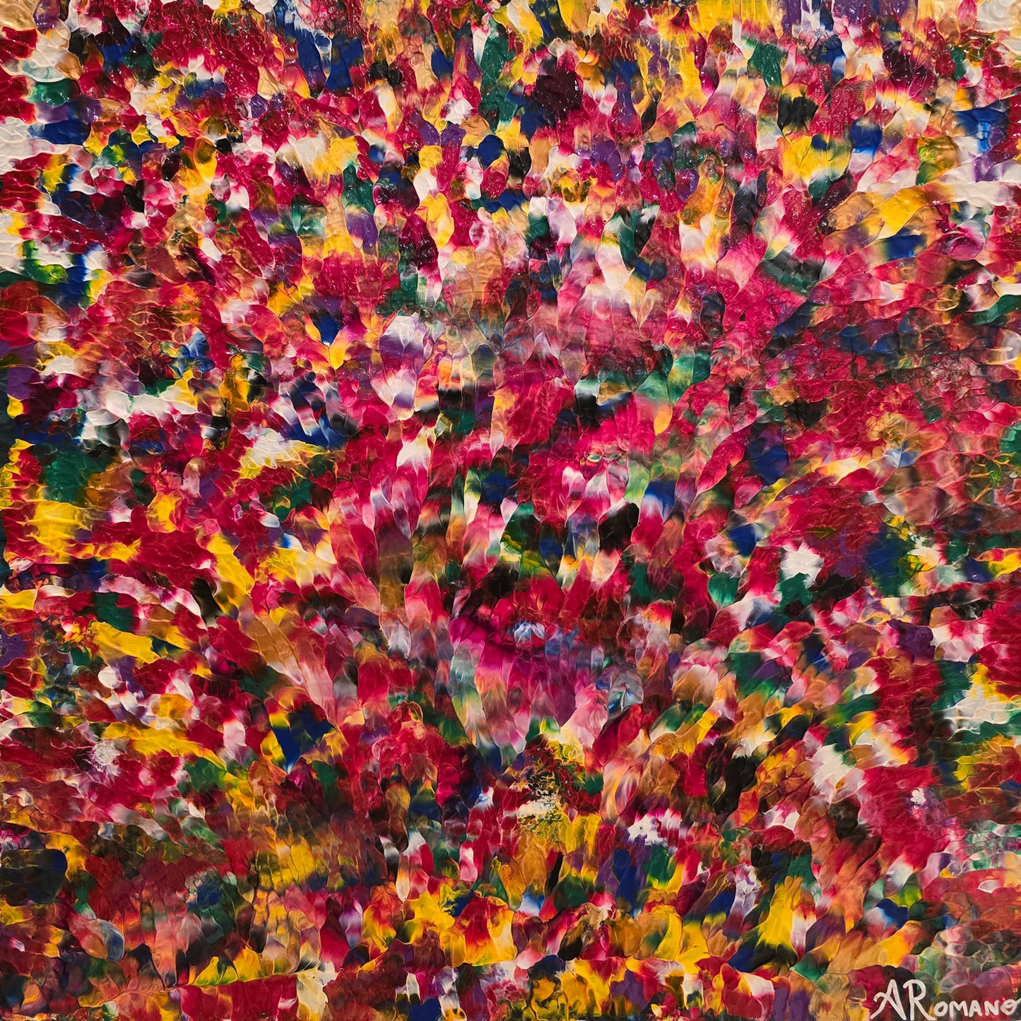 Phoenix Rose | 24" x 24"