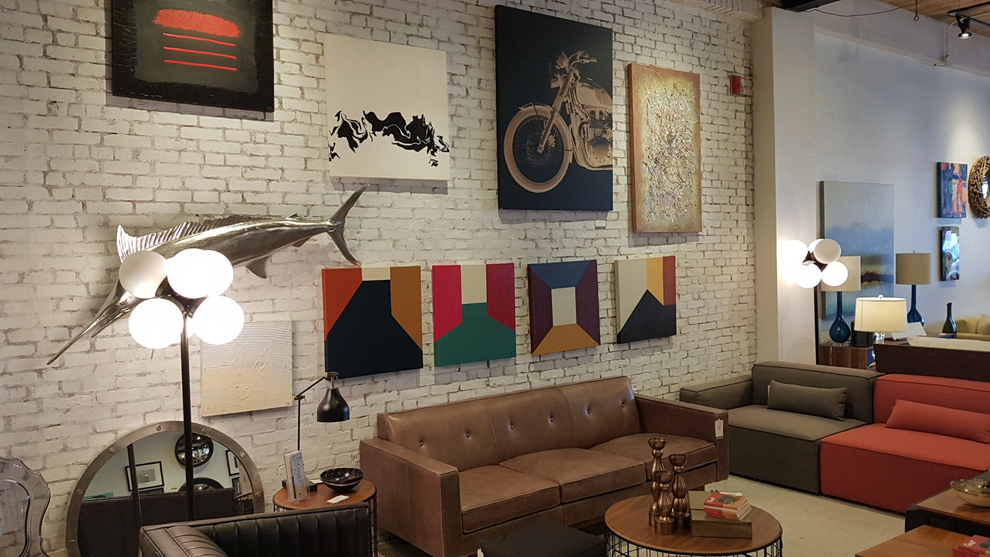 Alexandra Romano Art Divine Energy Original Painting Art for Sale Toronto Artworks Gallery Contemporary paintings