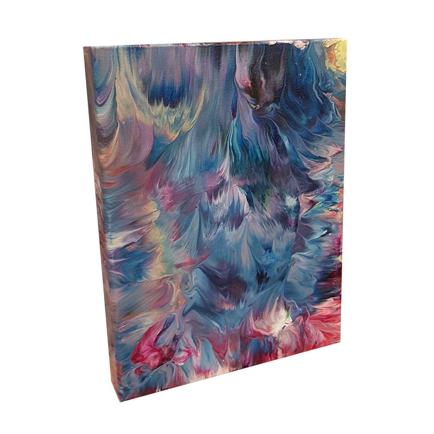 Free-Spirit-No.4-Alexandra-Romano-Blue-Abstract-Expressionism-Paintings-Cool-Colors-Toronto-Art-Gallery