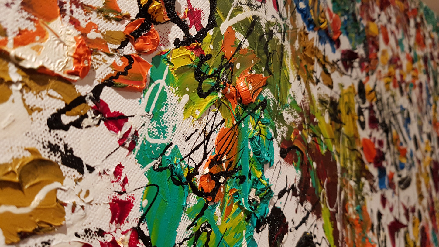 Good Vibes | 48" x 30"