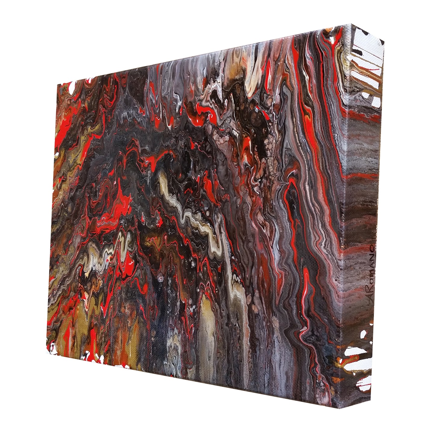 Hell-Cave-Alexandra-Romano-Abstract-Expressionism-Art-Fluid-Paintings-Sale-Modern-Contemporary-Home-Decor-Toronto-Gallery