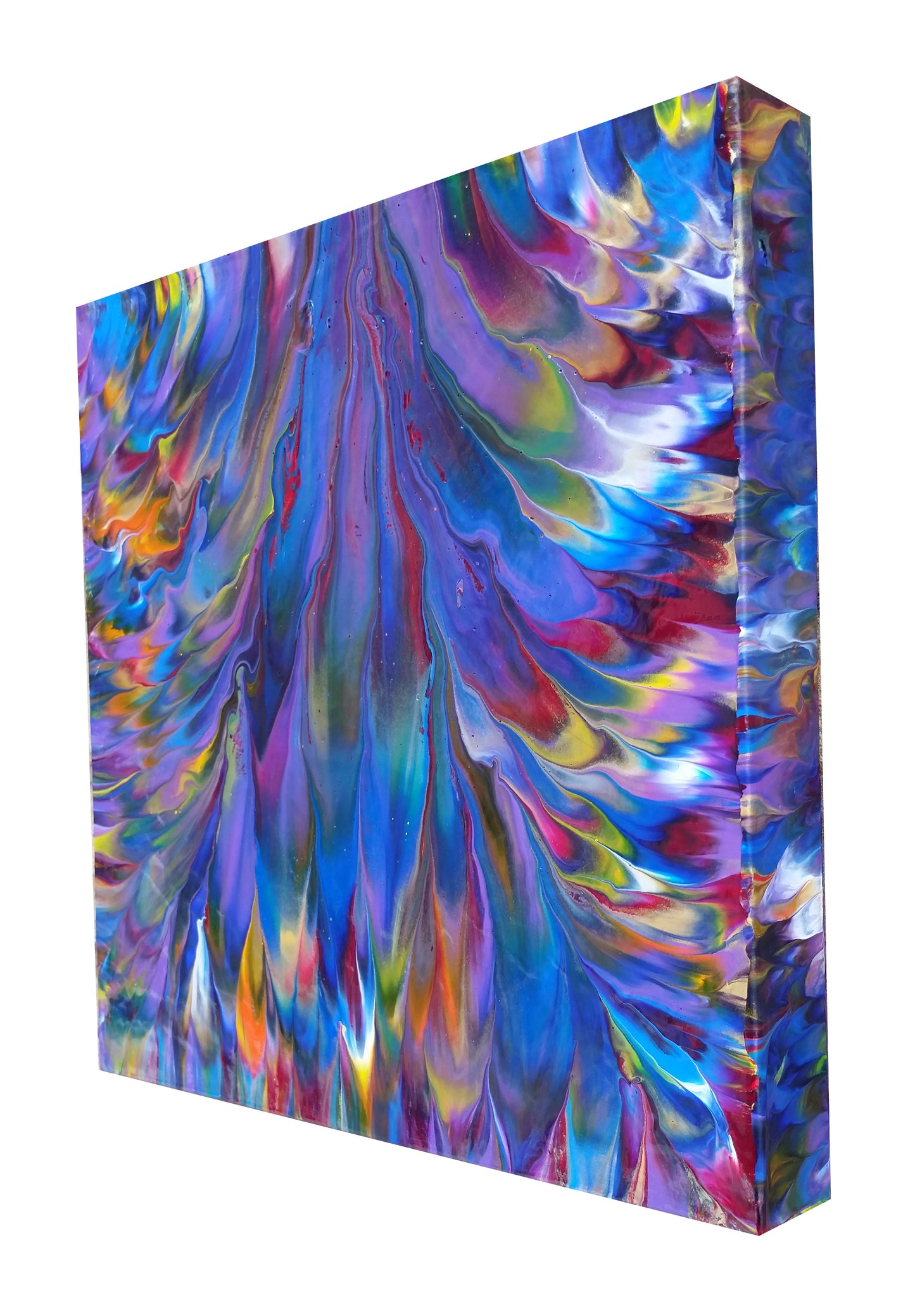 Iridescent Garden II | 12 x 12 IN