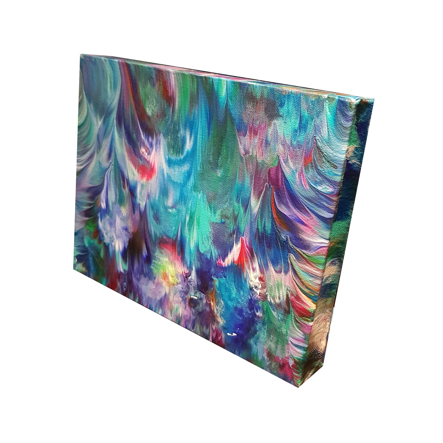 Lake-Aurora-II-Fresh-Water-by-Alexandra-Romano-Art-Buy-Blue-Turquoise Abstract-Paintings-Water-River-Inspired-Art-for-Sale-Toronto