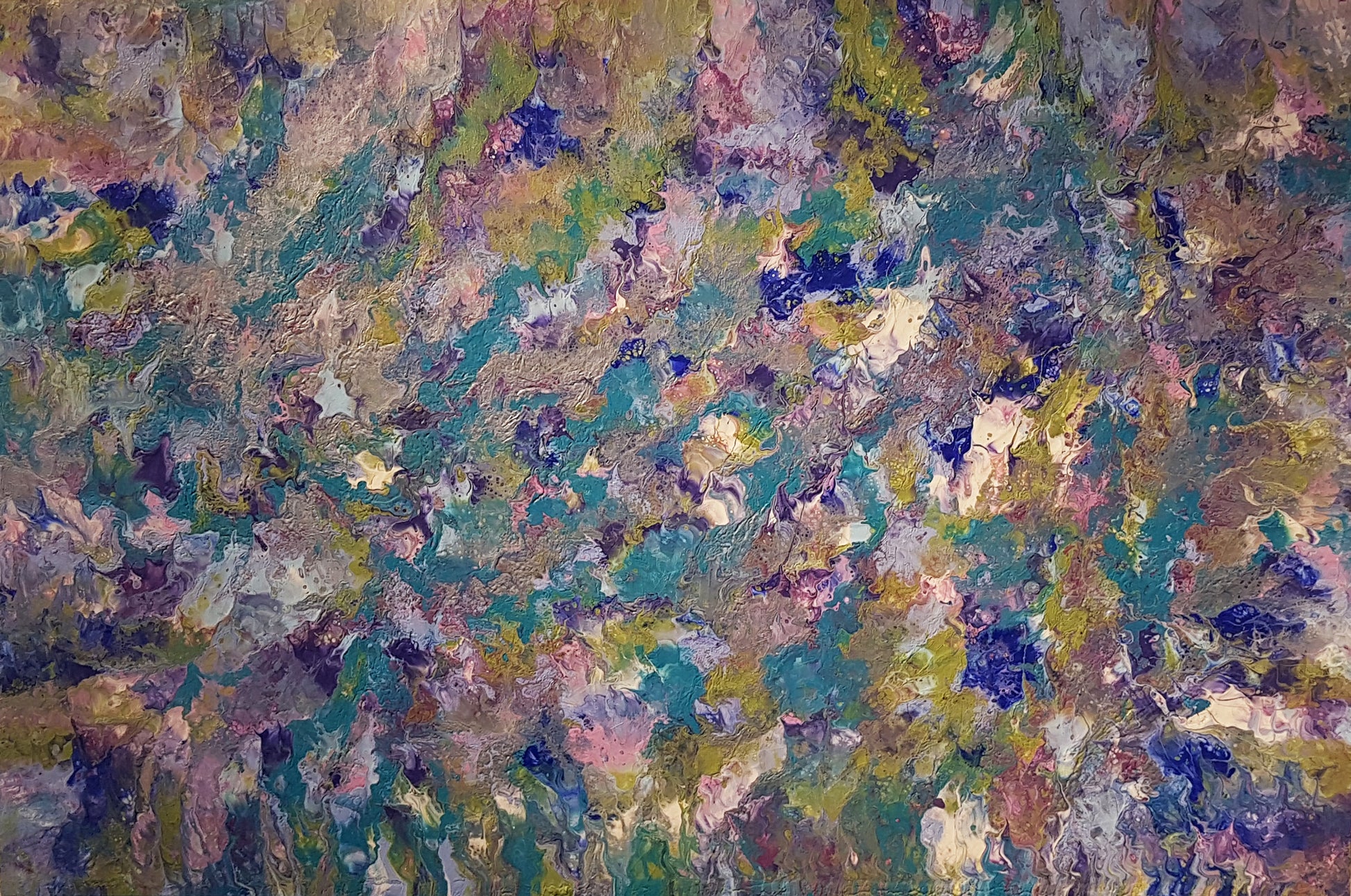 Poseidon's-Garden-by-Alexandra-Romano-Buy-Art-Online-Turquoise-Teal-Silver-Purple-Abstract-Paintings-Gallery-Toronto