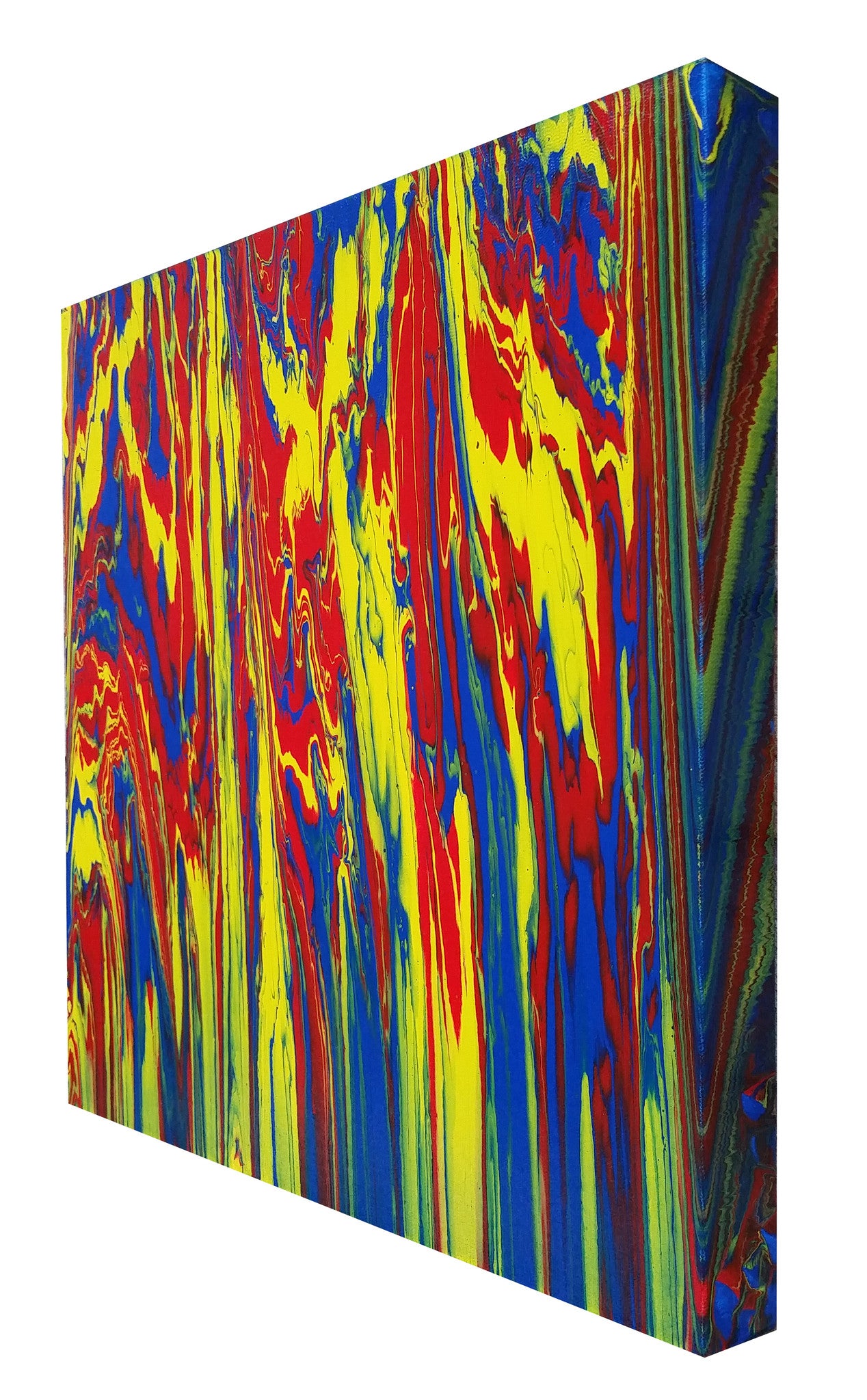 Primary Abyss | 16 x 16 IN