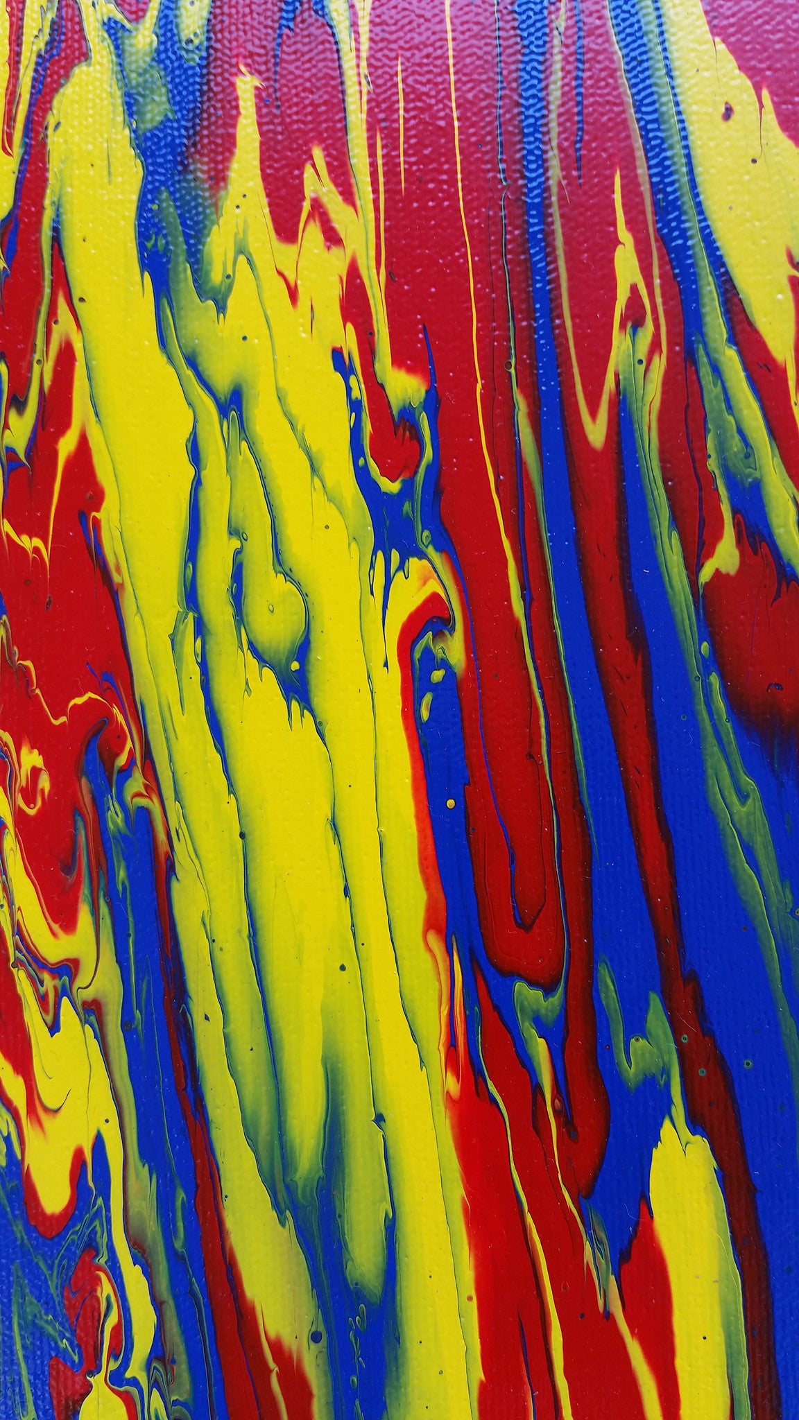 Primary Abyss | 16 x 16 IN