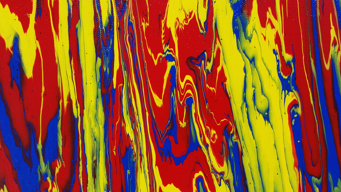 Primary Abyss | 16 x 16 IN