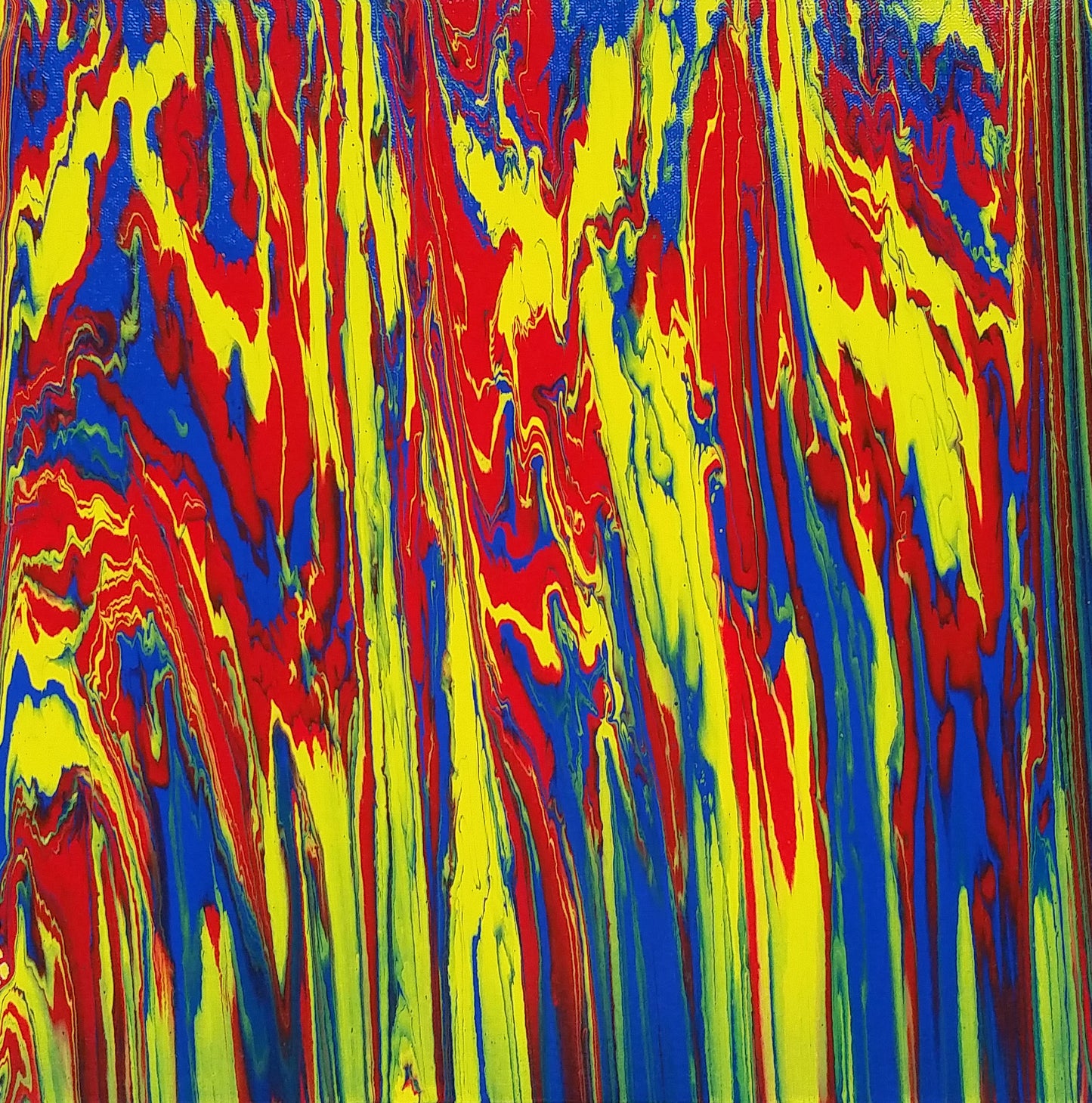 Primary Abyss | 16 x 16 IN