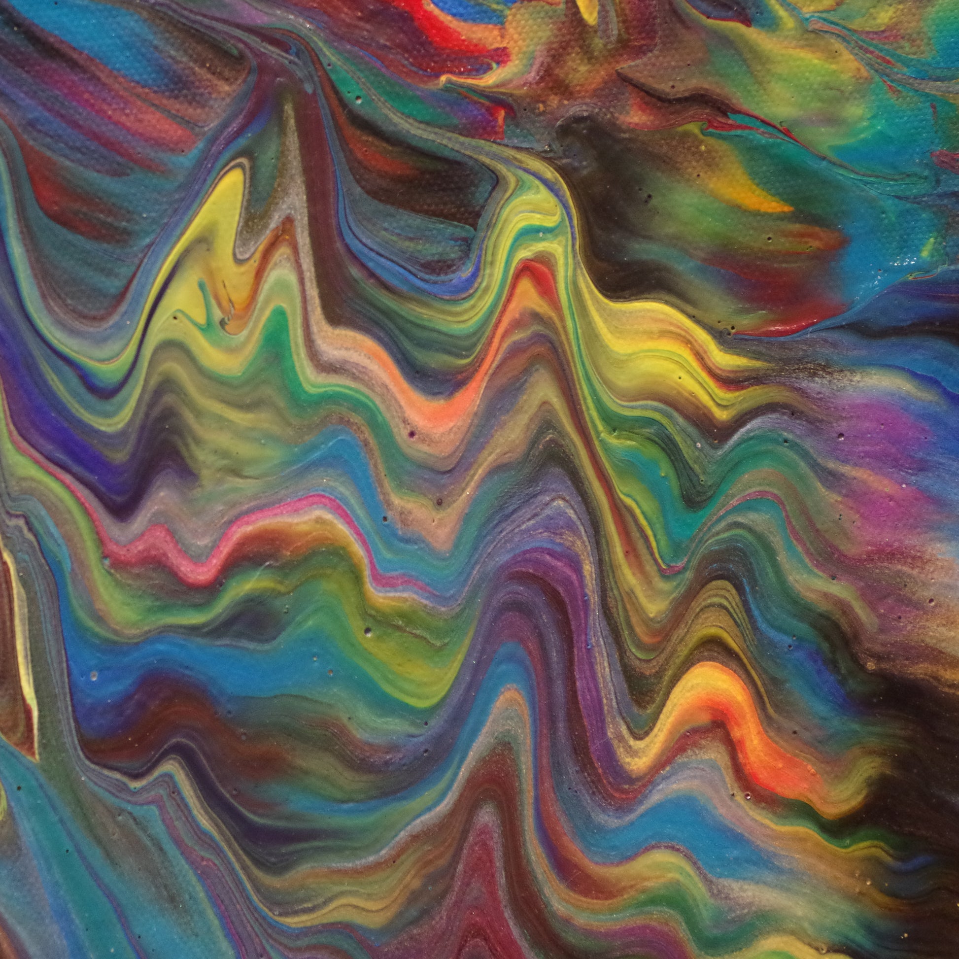 Psychedelic-Reign-Alexandra-Romano-Toronto-Art-Gallery-Buy-Unique-Acrylic-Paintings-Online-Shopping-Contemporary-Blue-Black-Colorful-Home-Decor-Collectors
