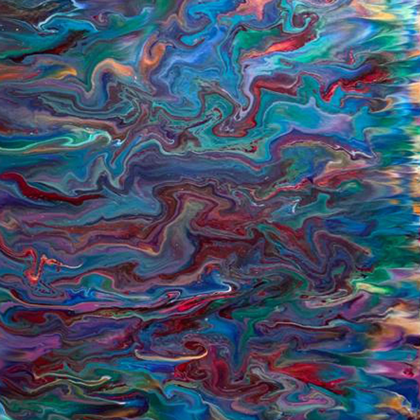 Psychedelic River | 18" x 24"
