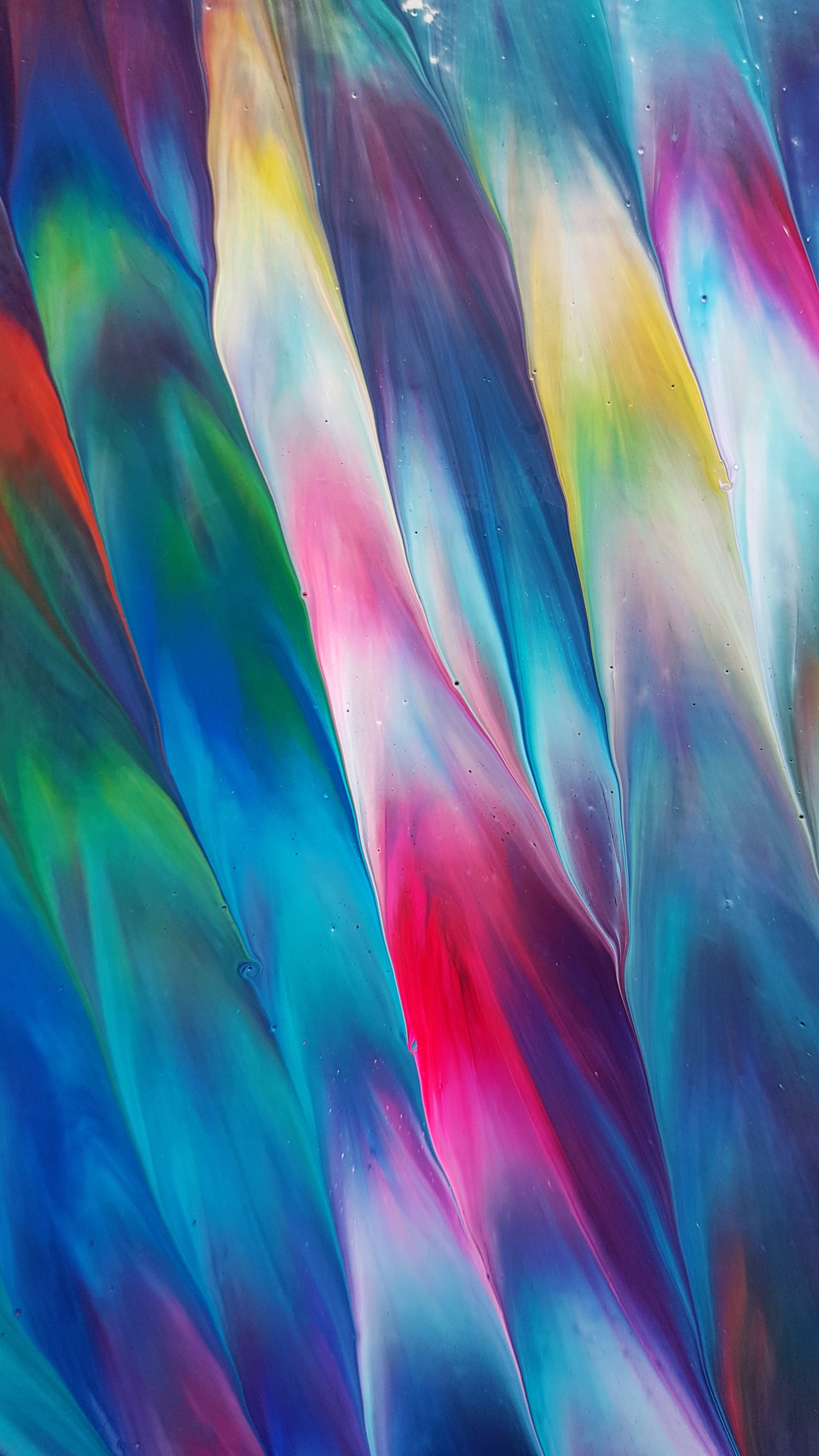 Psychedelic-Waterfall-No.-3-by-Alexandra-Romano-Art-Original-One-of-a-Kind-Abstract-Expressionism-Paintings-Buy-Affordable-Artwork-Toronto Art Gallery Colourful Canvas Artworks