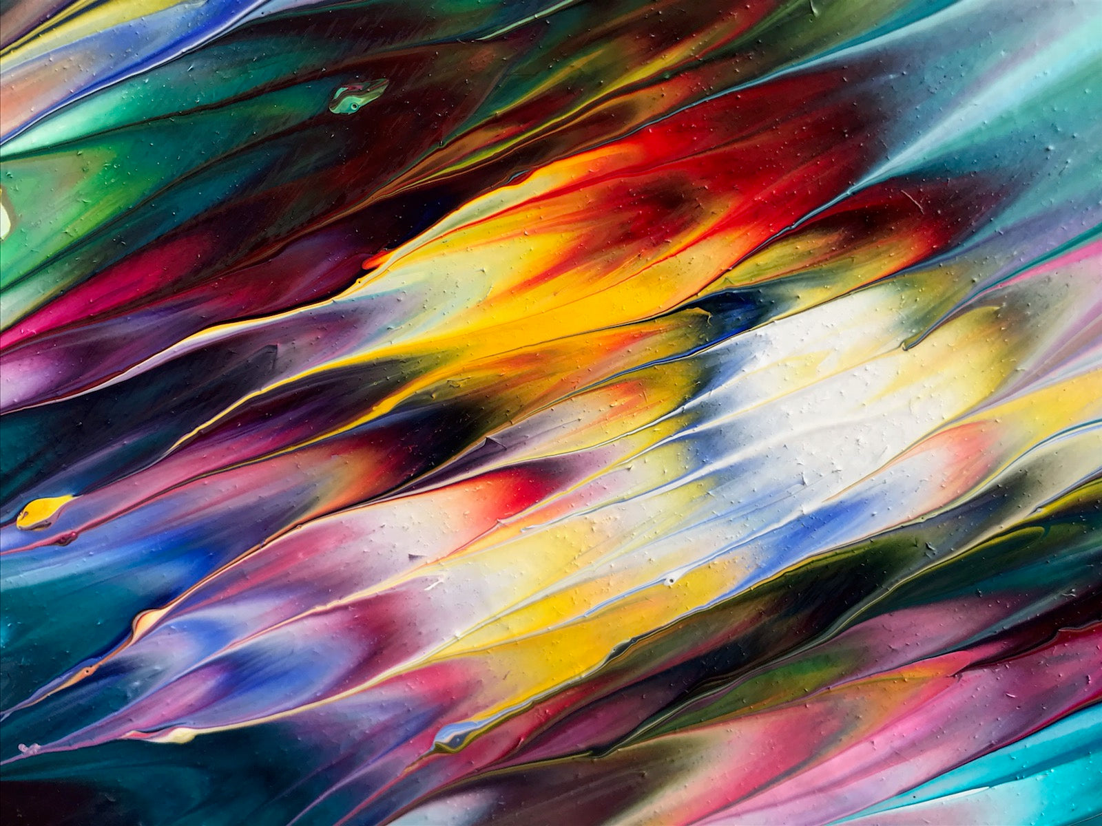 Psychedelic-Waterfall-No.-5-by-Alexandra-Romano-Art-Original-Modern-Extra-Large-Abstract-Expressionism-Paintings-60-x-60-inch-Acrylic