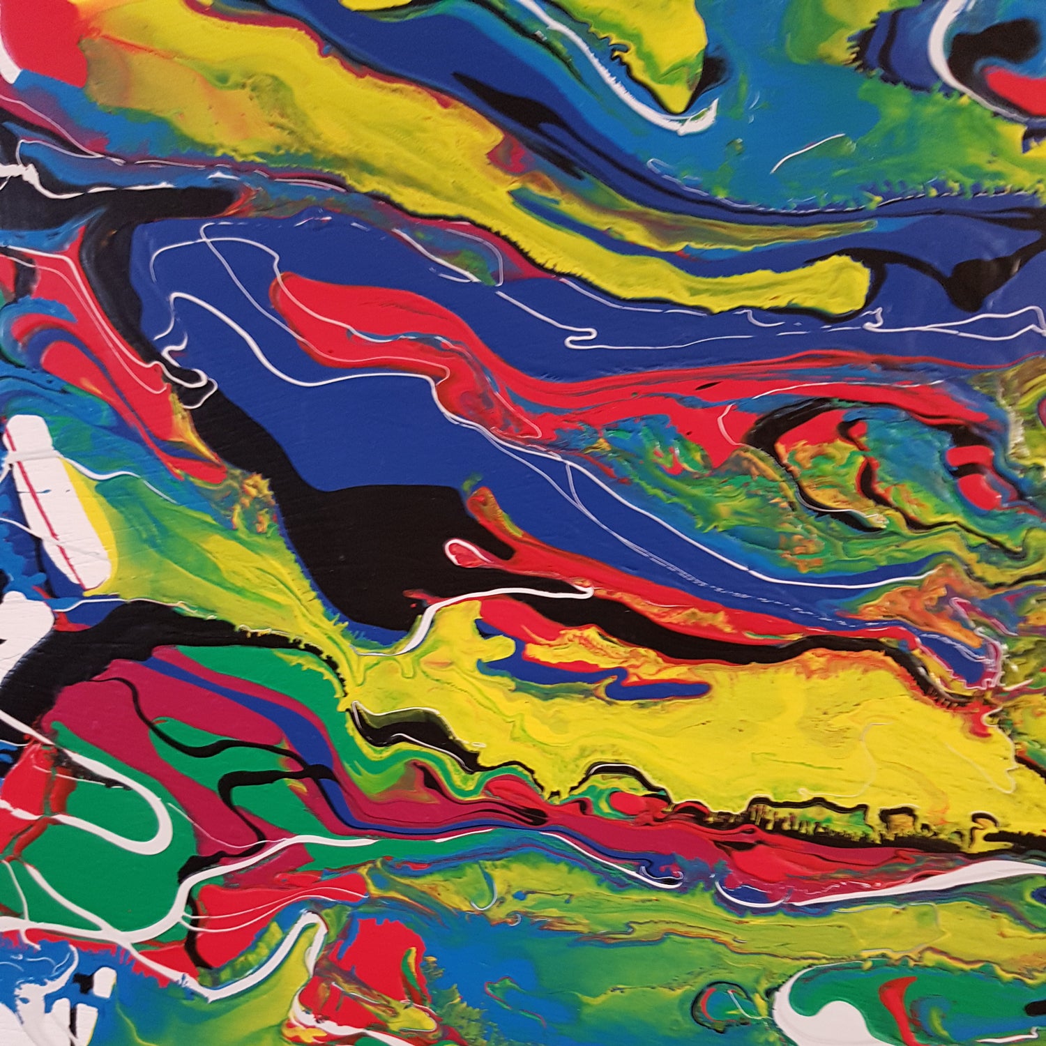Psychedelic-Waves-by-Alexandra-Romano-Art-Original-Abstract-Expressionism-Paintings-Colorful-Blue-Green-Red-Yellow-Artworks-Toronto-Art-Gallery