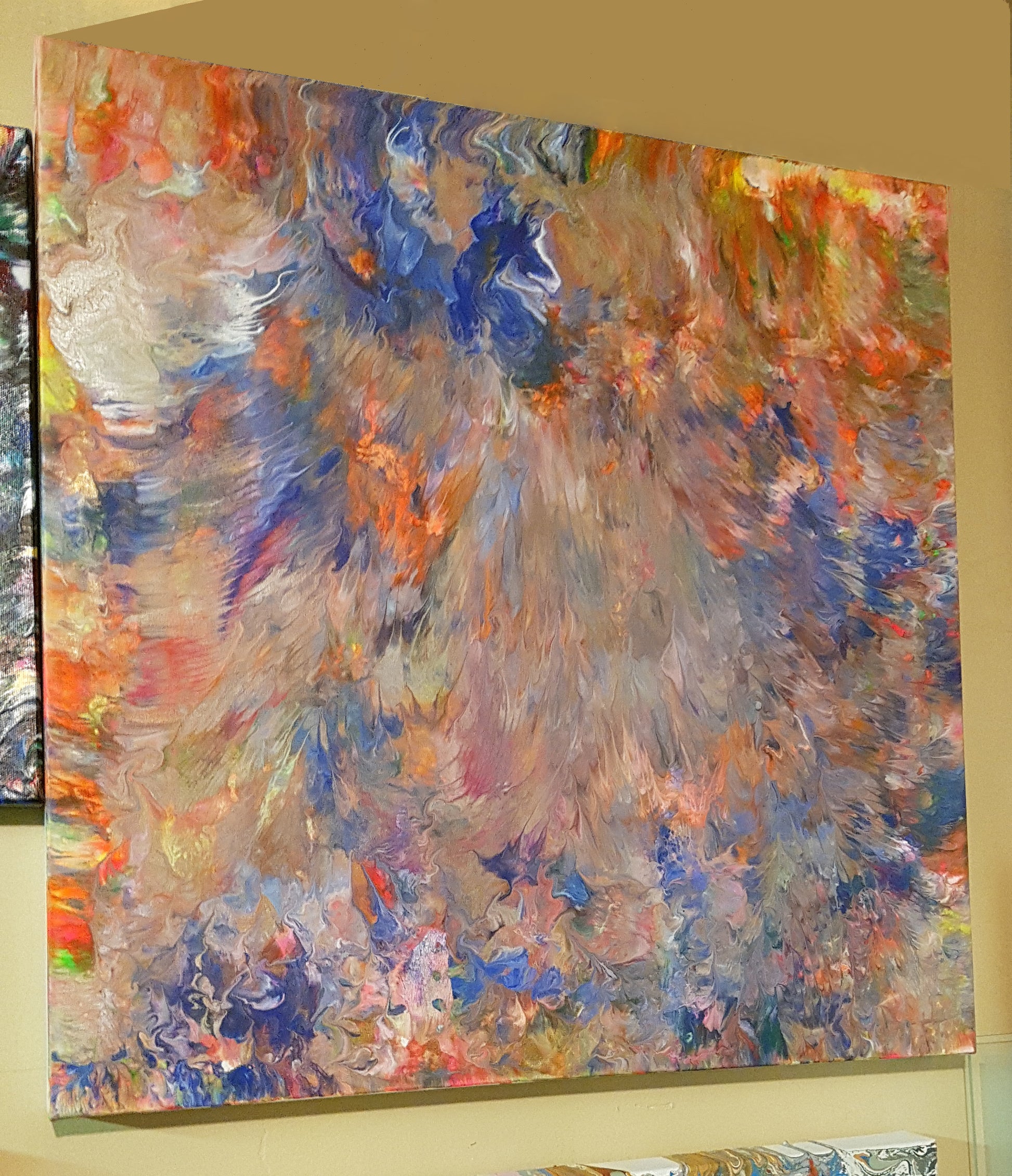 Stallion-Spirit-Alexandra-Romano-Abstract-Expressionism-Paintings-for-Sale-Buy-Art-Online