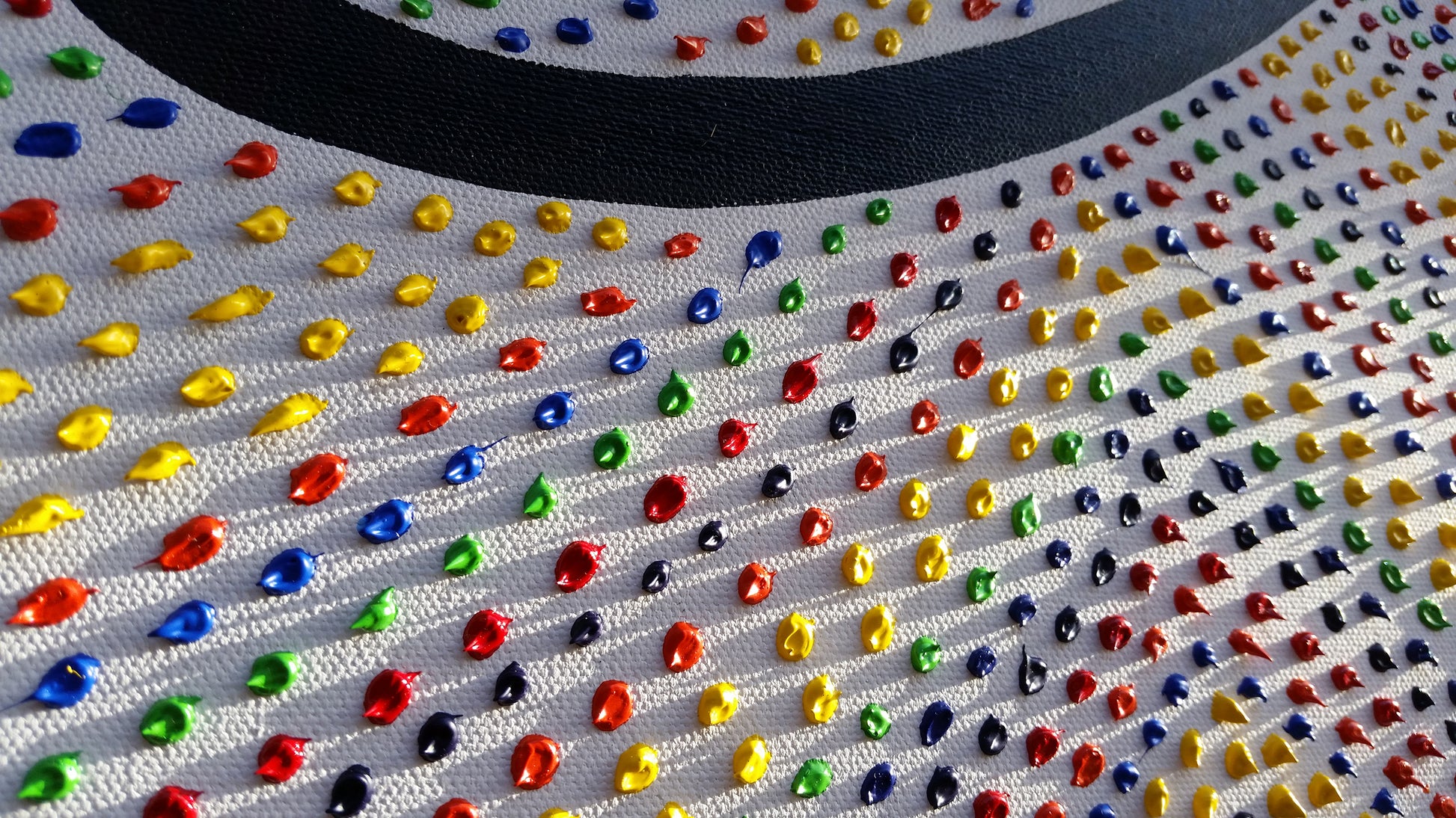 Third-Eye-Abstract-Expressionism-Art-Contemporary-Modern-Painting-Eye-of-Horus-Egyptian-Motif-Symbol-Acrylic-on-Canvas-Painting