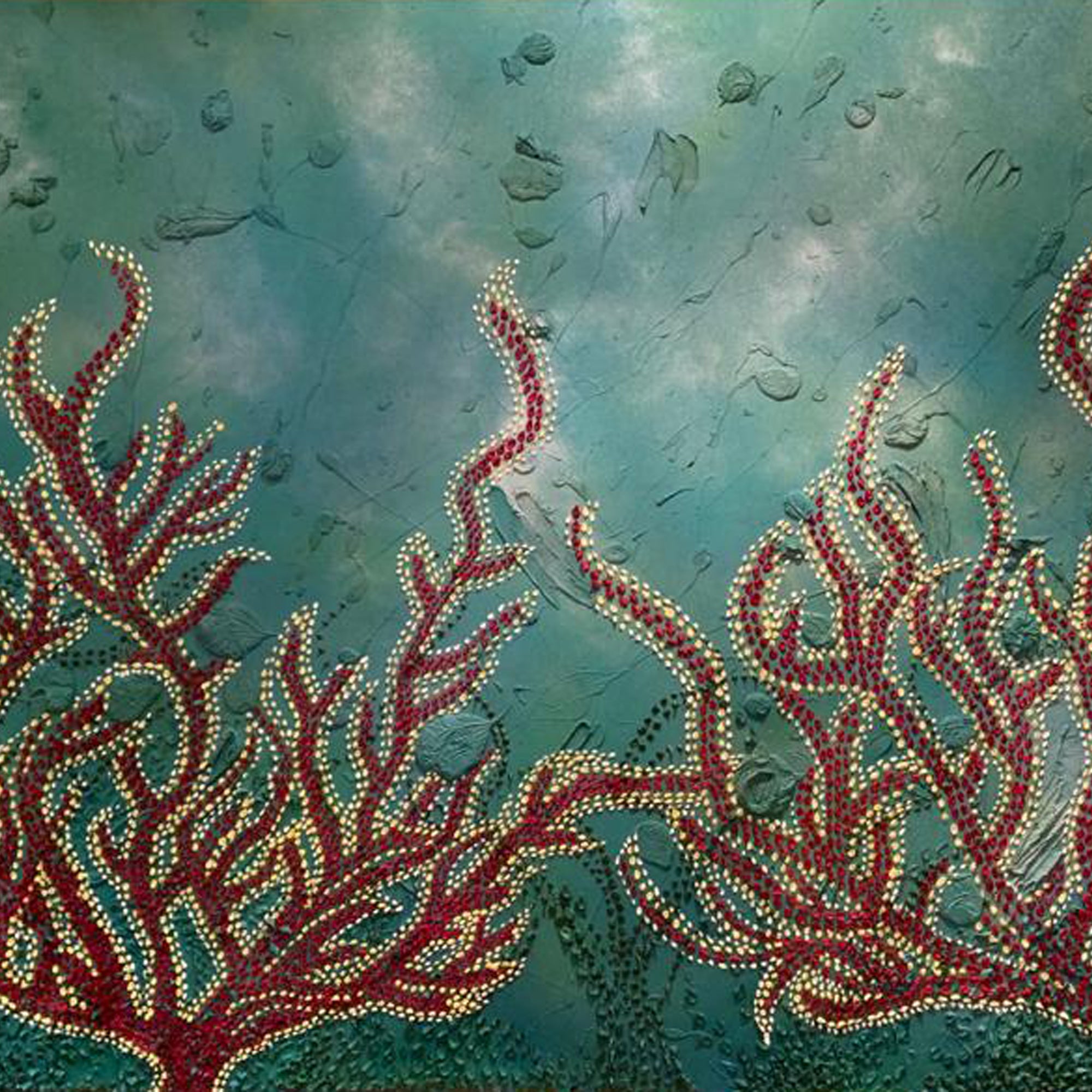 underwater coral art