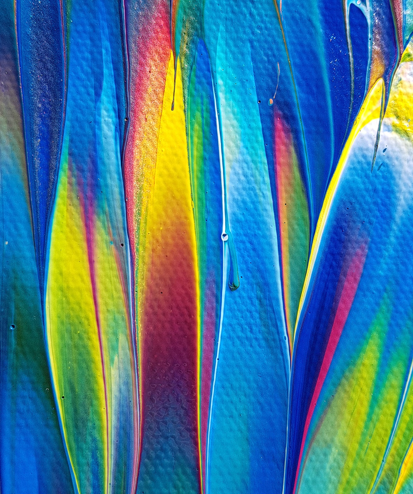 Psychedelic Waterfall No. 2 | 36 x 36 IN