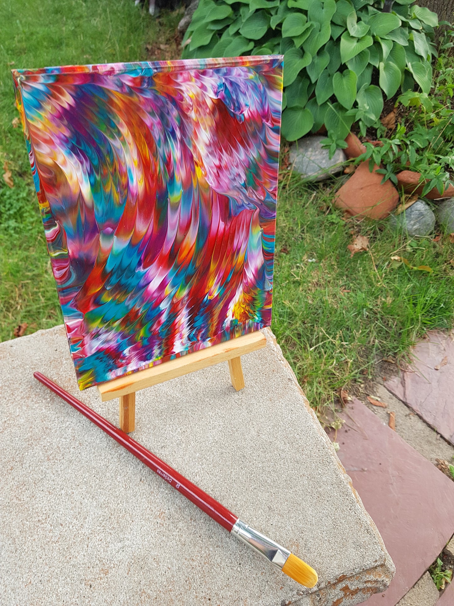 Rainbow Tears | 8 x 10 IN