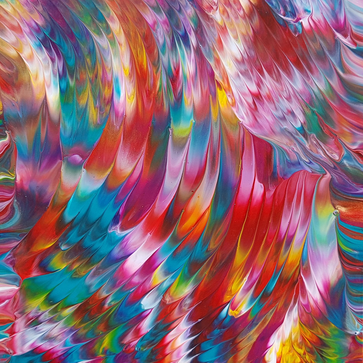 Rainbow Tears | 8 x 10 IN