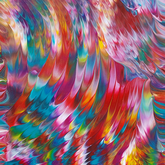 Rainbow Tears | 8 x 10 IN