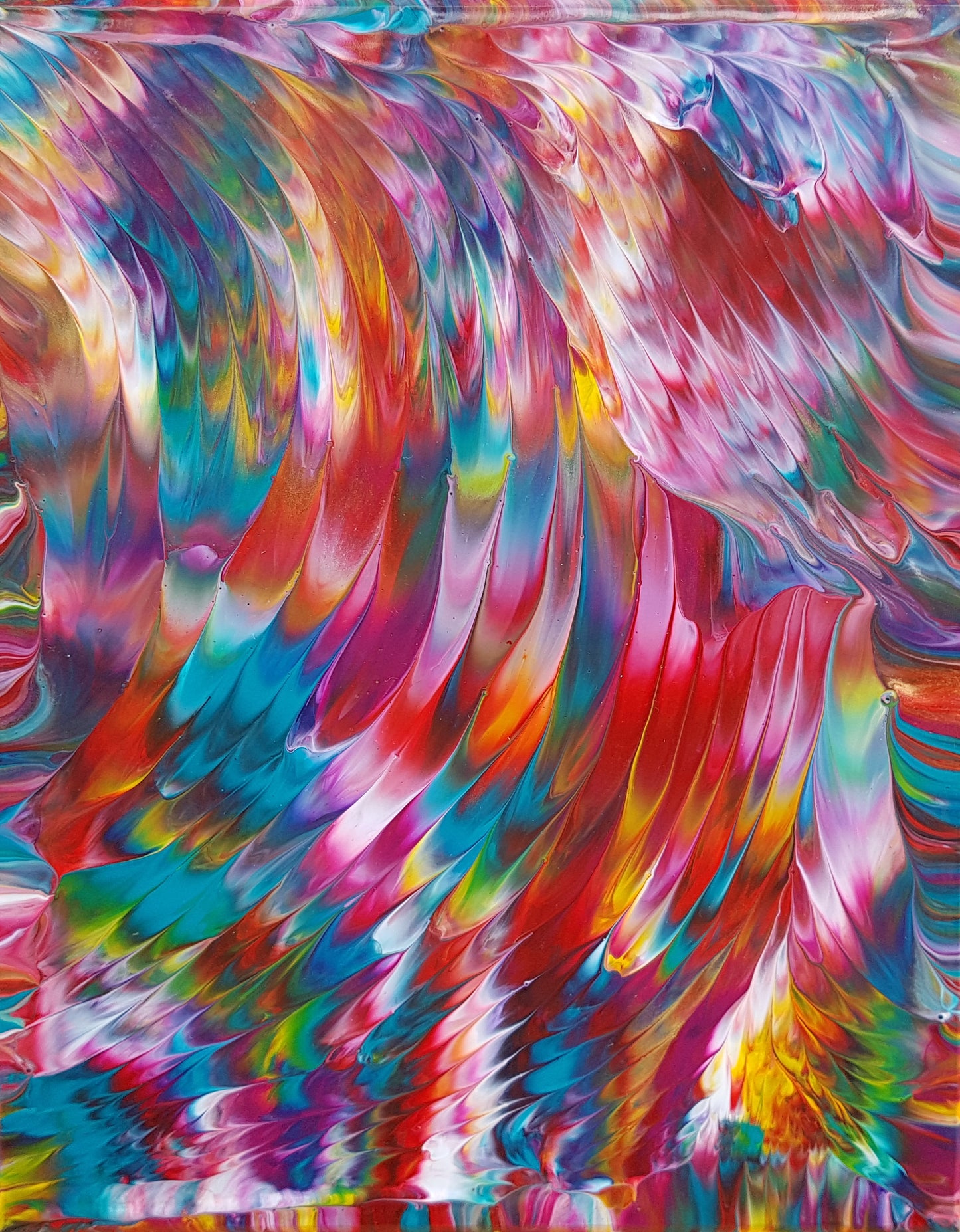 Rainbow Tears | 8 x 10 IN