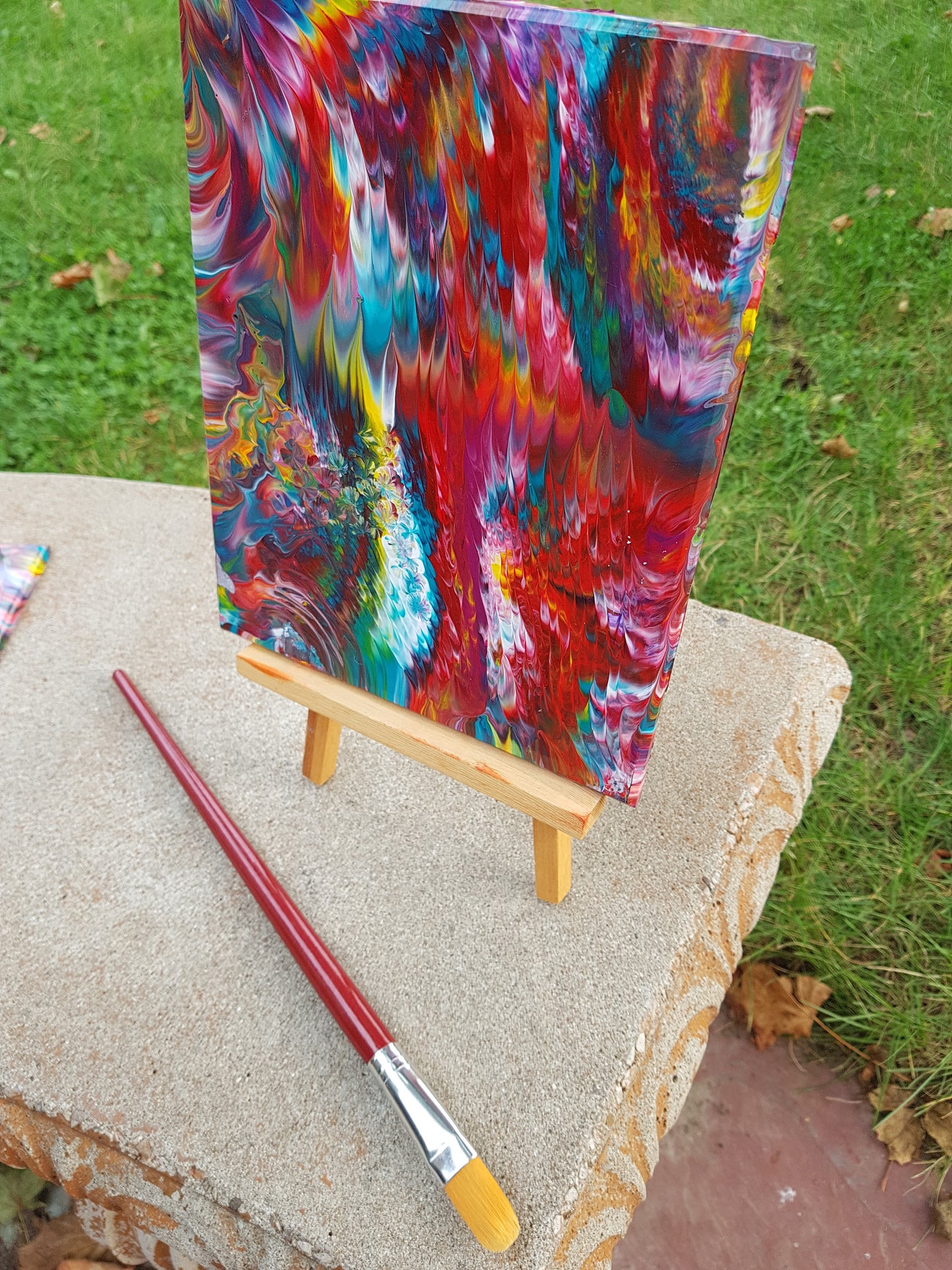 small unique abstract paintings sale stunning holiday gifts beautiful Christmas gift wallart home office decor