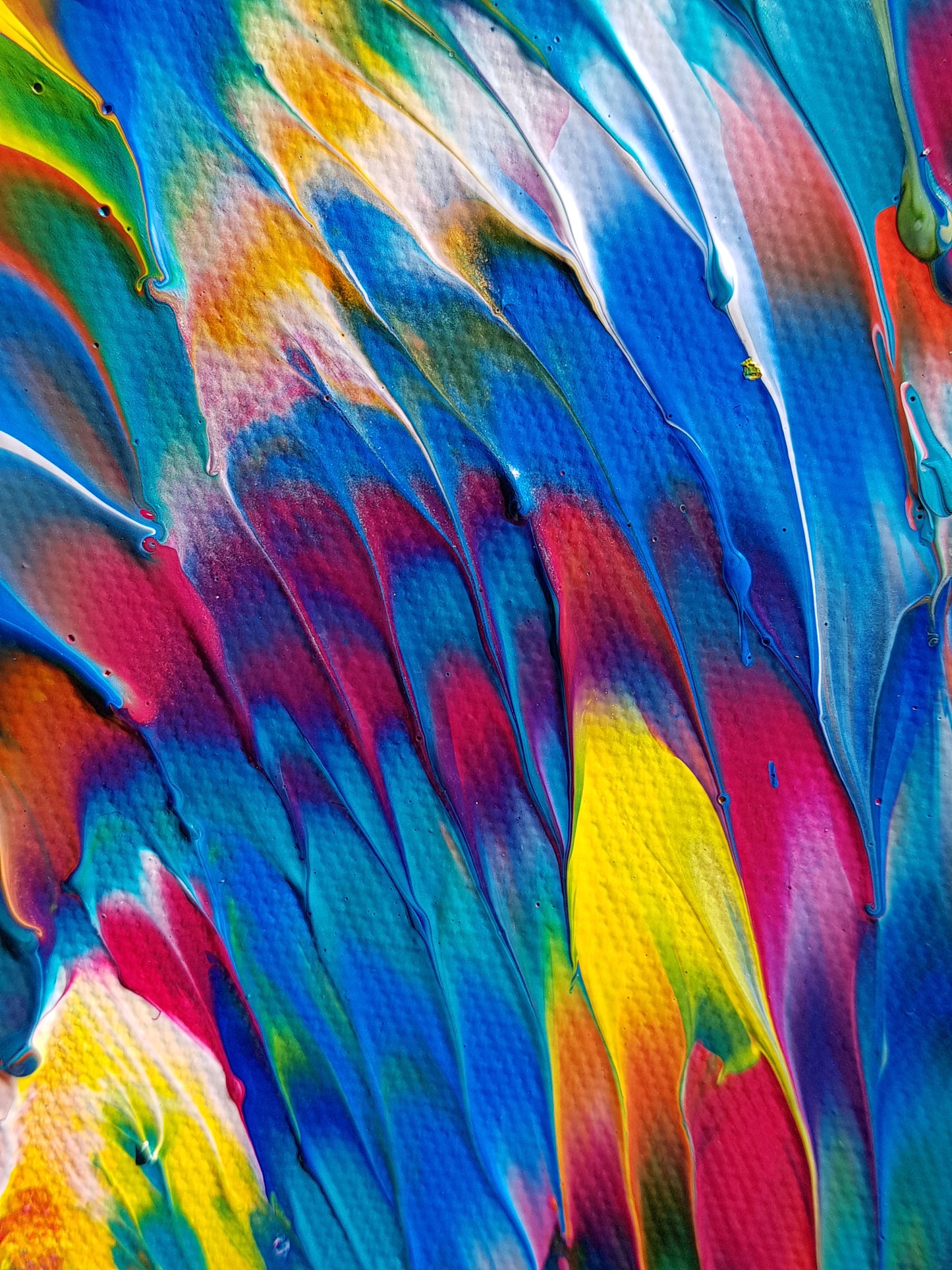 Psychedelic Waterfall No. 2 | 36 x 36 IN