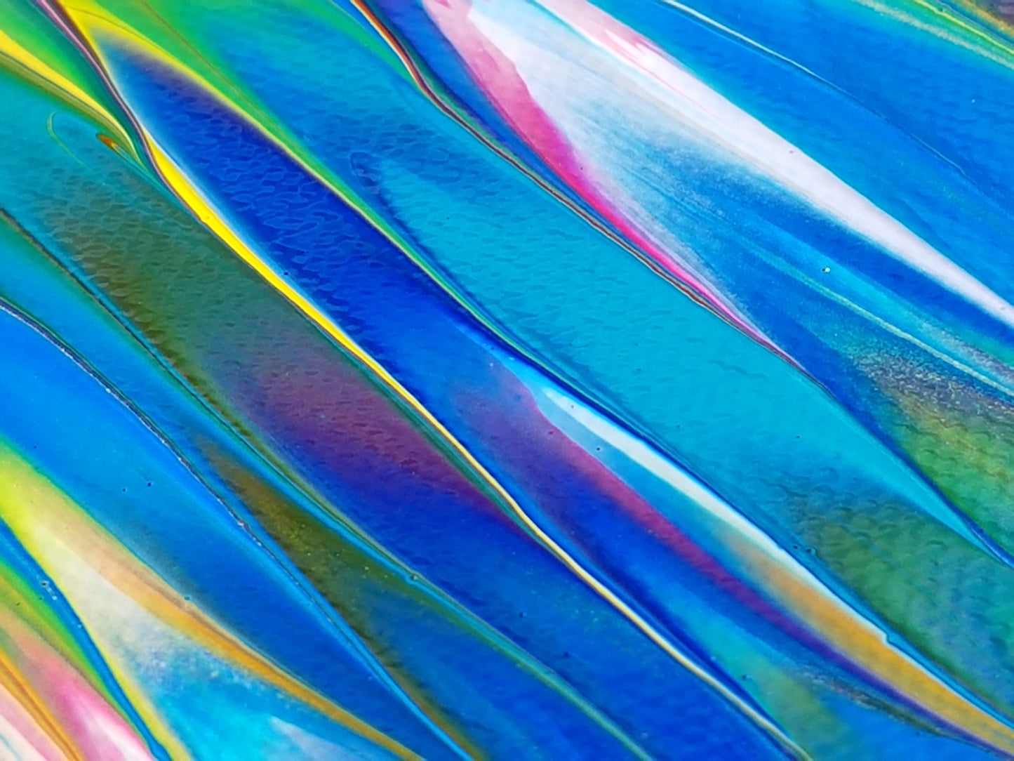 Psychedelic Waterfall No. 2 | 36 x 36 IN