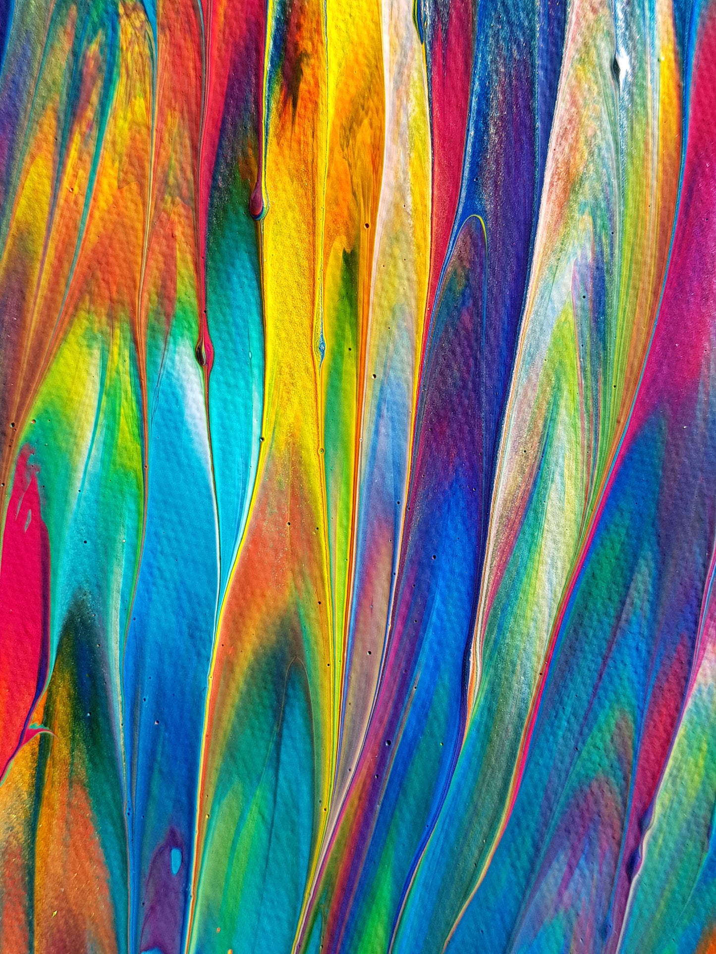 Psychedelic Waterfall No. 2 | 36 x 36 IN