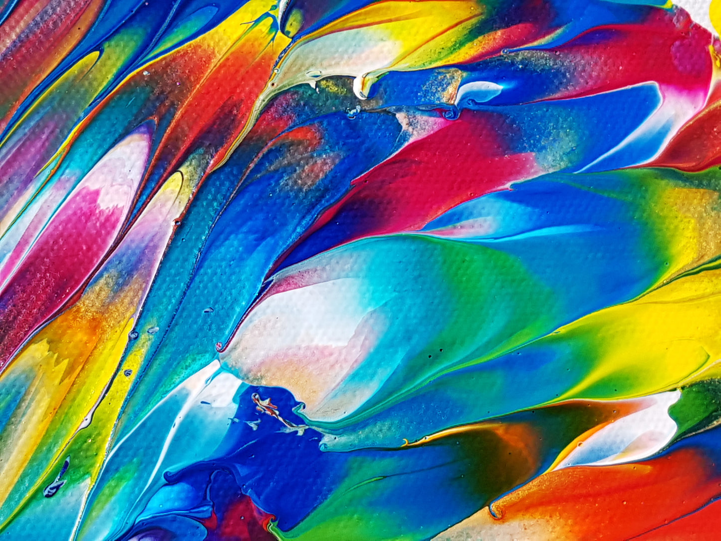 Psychedelic Waterfall No. 2 | 36 x 36 IN