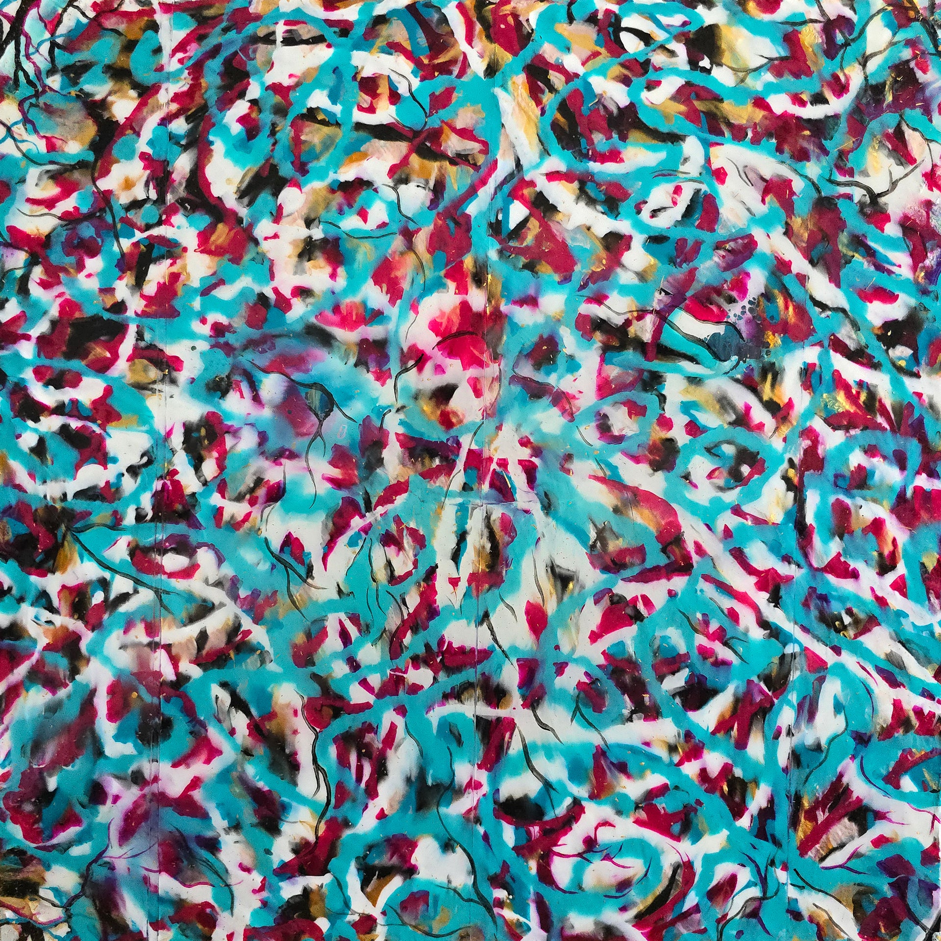 Controlled Chaos | 24" x 24"