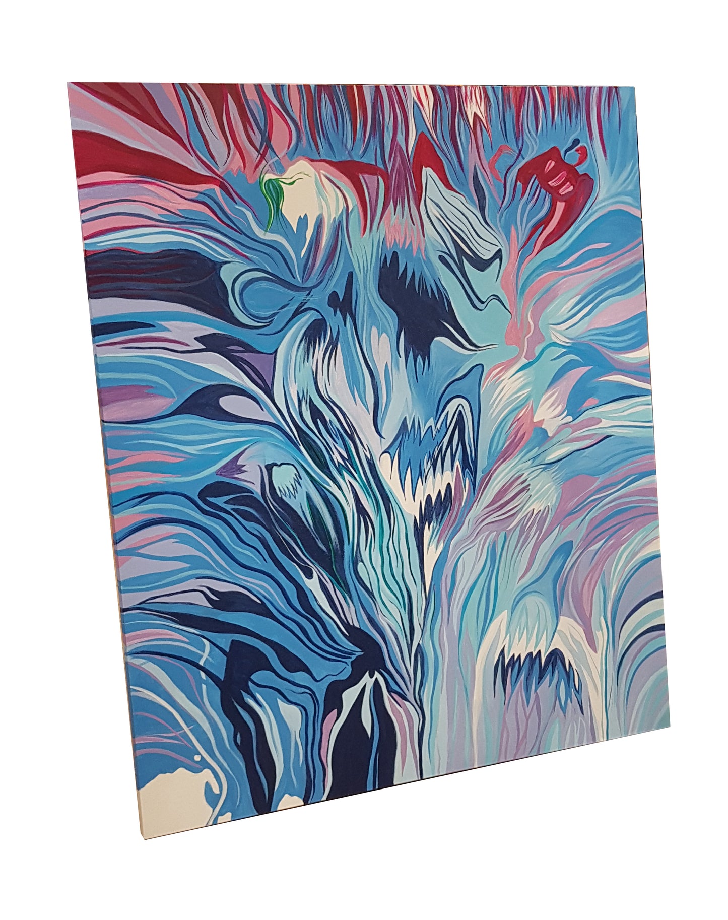 Blue-Venom-Alexandra-Romano-Art-Large-Abstract-Statement-Piece-Paintings-for-Sale-Buy-Unique-Decor