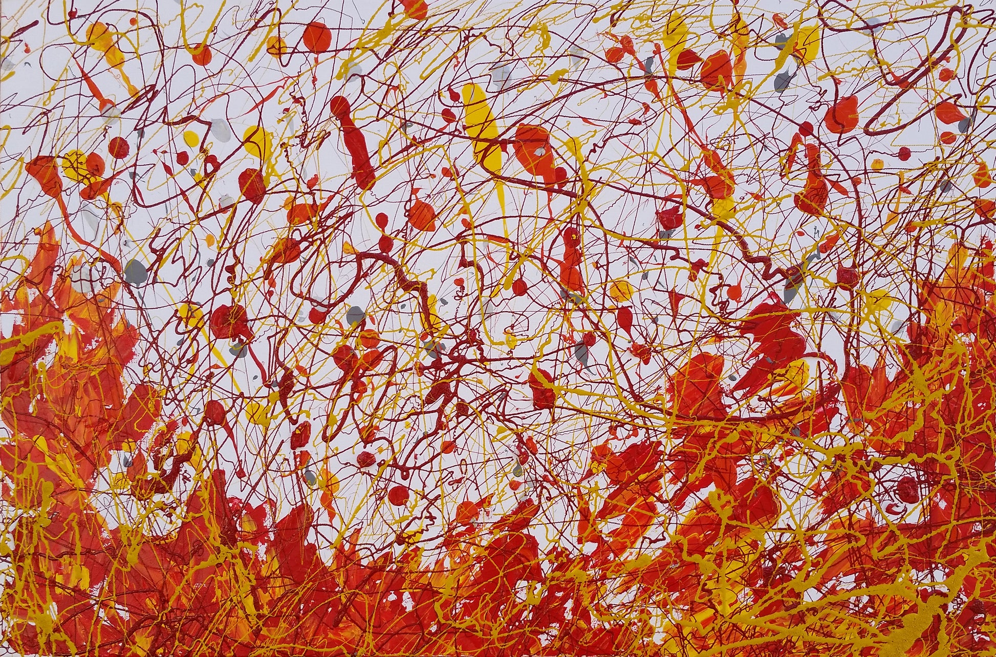 Fire-Dance-Alexandra-Romano-Unique-Action-Paintings-Sale-Buy-Abstract-Art-Online-Shopping-Toronto-Art-Gallery