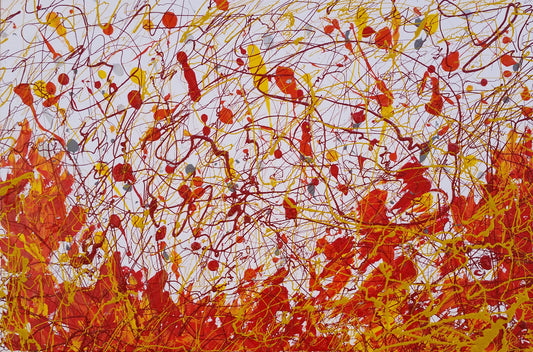 Fire-Dance-Alexandra-Romano-Unique-Action-Paintings-Sale-Buy-Abstract-Art-Online-Shopping-Toronto-Art-Gallery