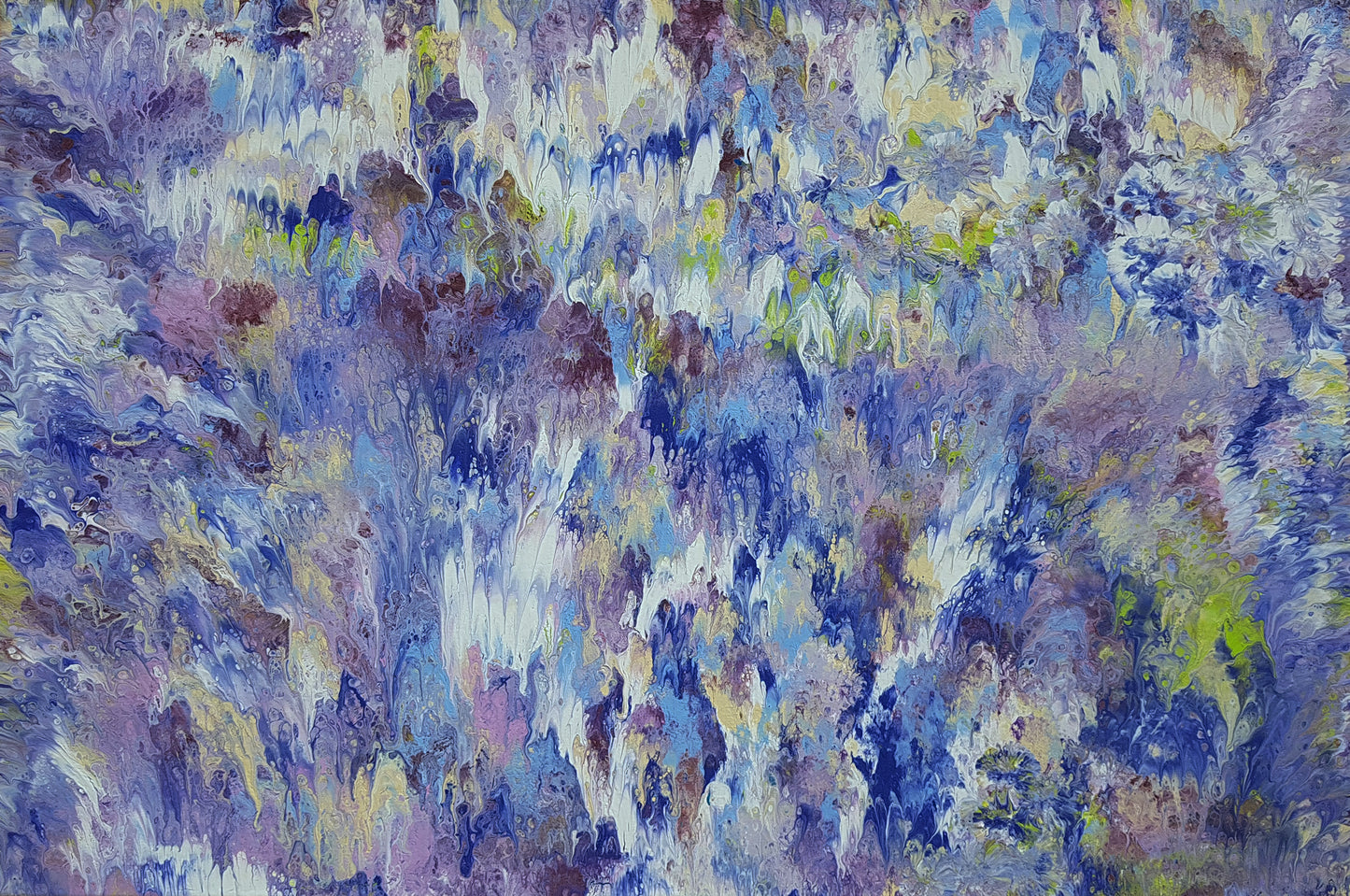 Flowers in the Rain | 36" x 24"