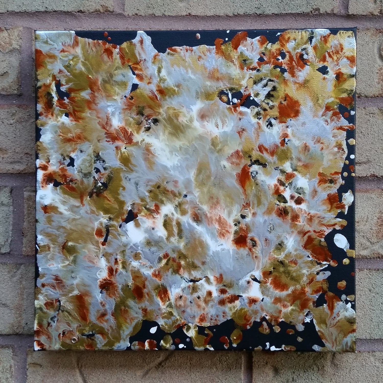 Fluid-No.-1-by-Alexandra-Romano-Black-Gold-Copper-White-Abstract-Paintings-Contemporary-Art-Gallery Toronto