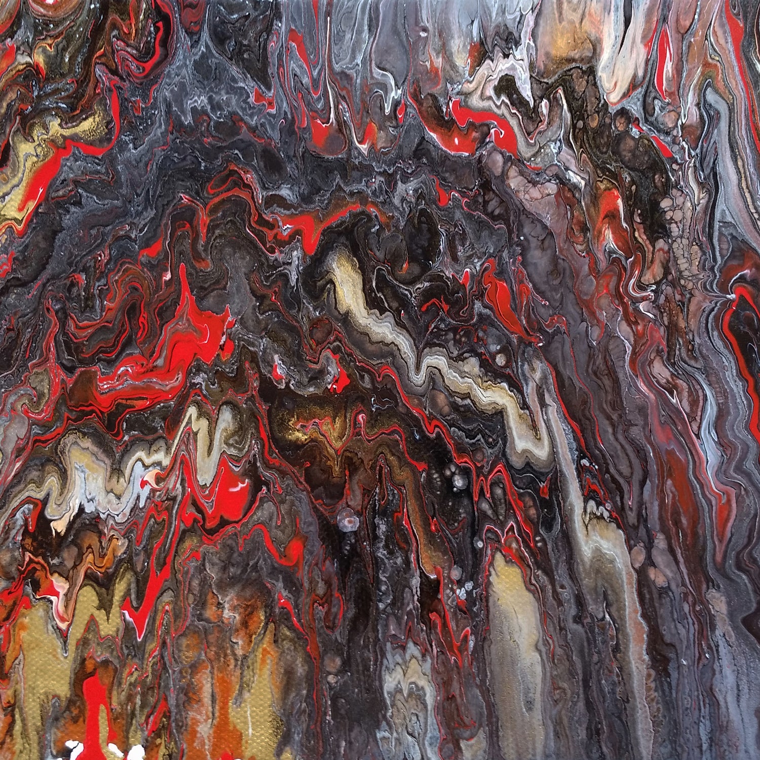 Hell-Cave-Alexandra-Romano-Abstract-Expressionism-Art-Fluid-Paintings-Sale-Modern-Contemporary-Home-Decor-Toronto-Gallery