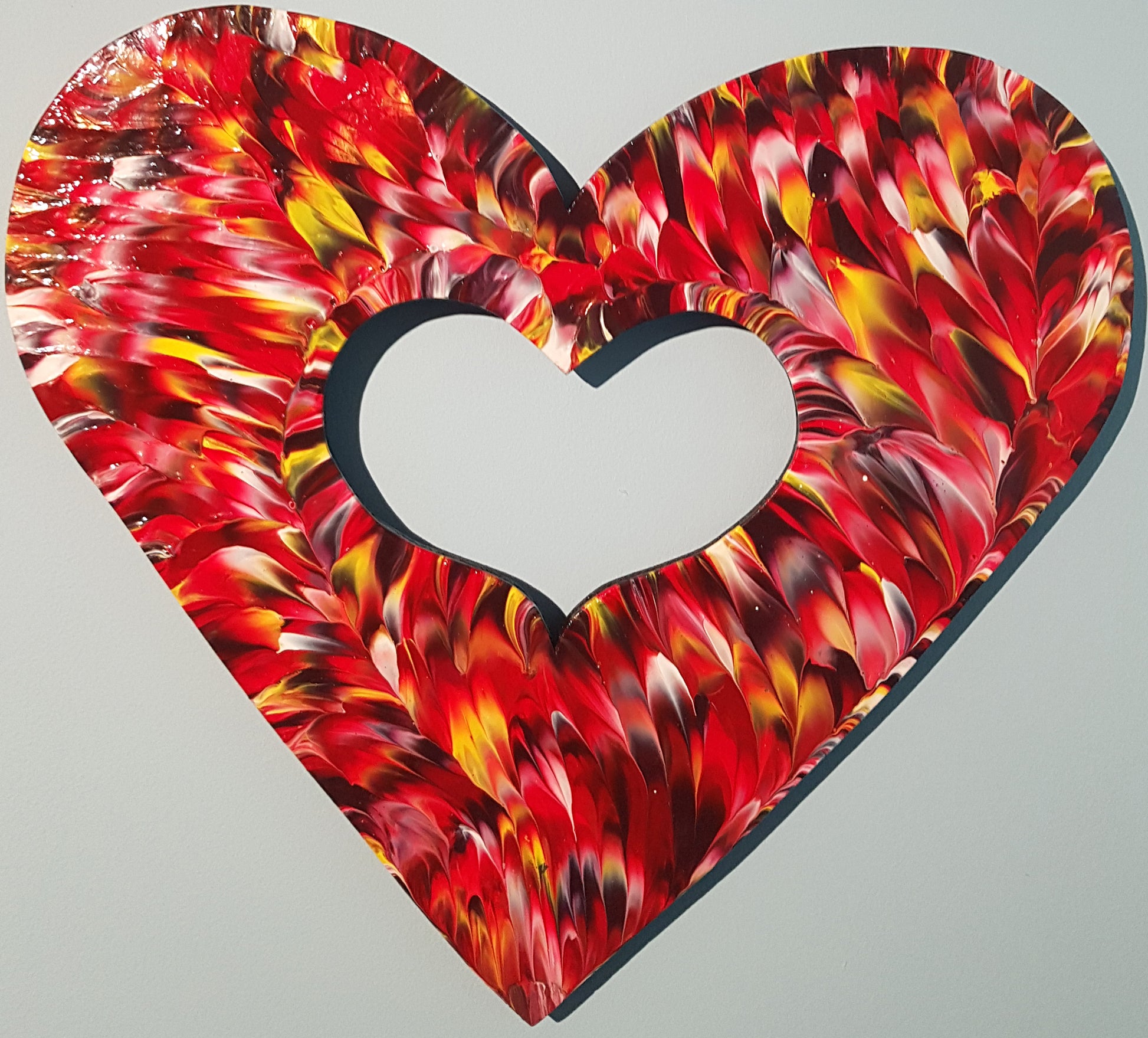 I-Love-You-With-All-My-Art-by-Alexandra-Romano-Unique-Abstracts-Red-Heart-Shaped-Custom-Made-Paintings-Toronto-Artists