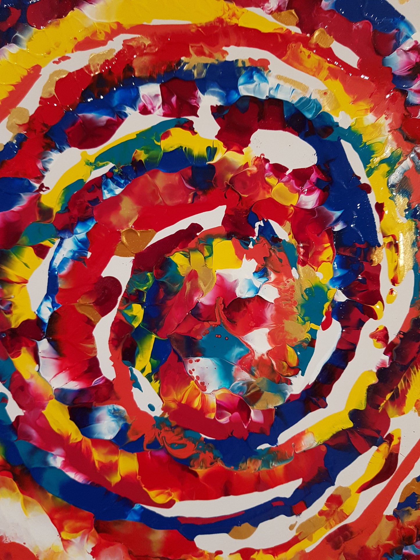 Jawbreaker-by-Alexandra-Romano-Red-Original-Abstract-Paintings-Gallery-Toronto-Art-Canadian-Artists-Circle-Round-Canvas