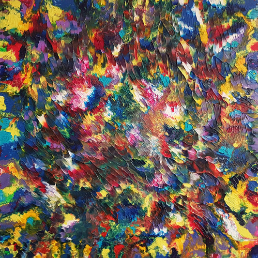 Kaleidoscopic-Trip-by-Alexandra-Romano-Art-Original-Textured Abstract-Expressionism Paintings Sale Toronto