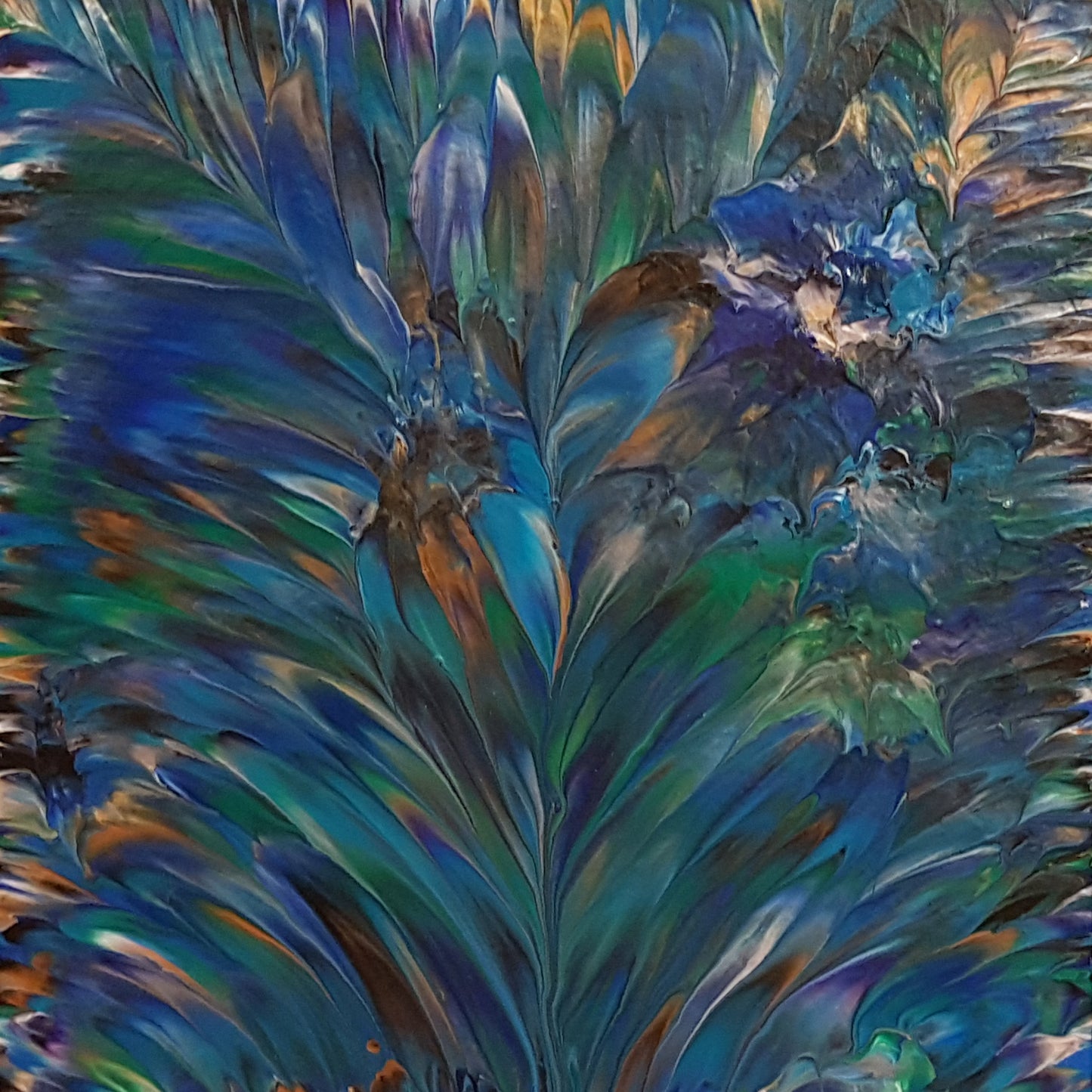 Peacock V | 20" x 24"