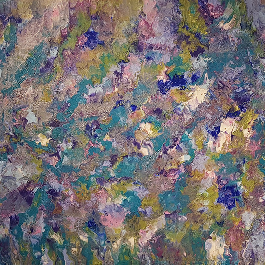 Poseidon's-Garden-by-Alexandra-Romano-Buy-Art-Online-Turquoise-Teal-Silver-Purple-Abstract-Painting-Gallery-Toronto