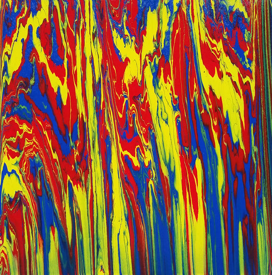 Primary Abyss | 16 x 16 IN