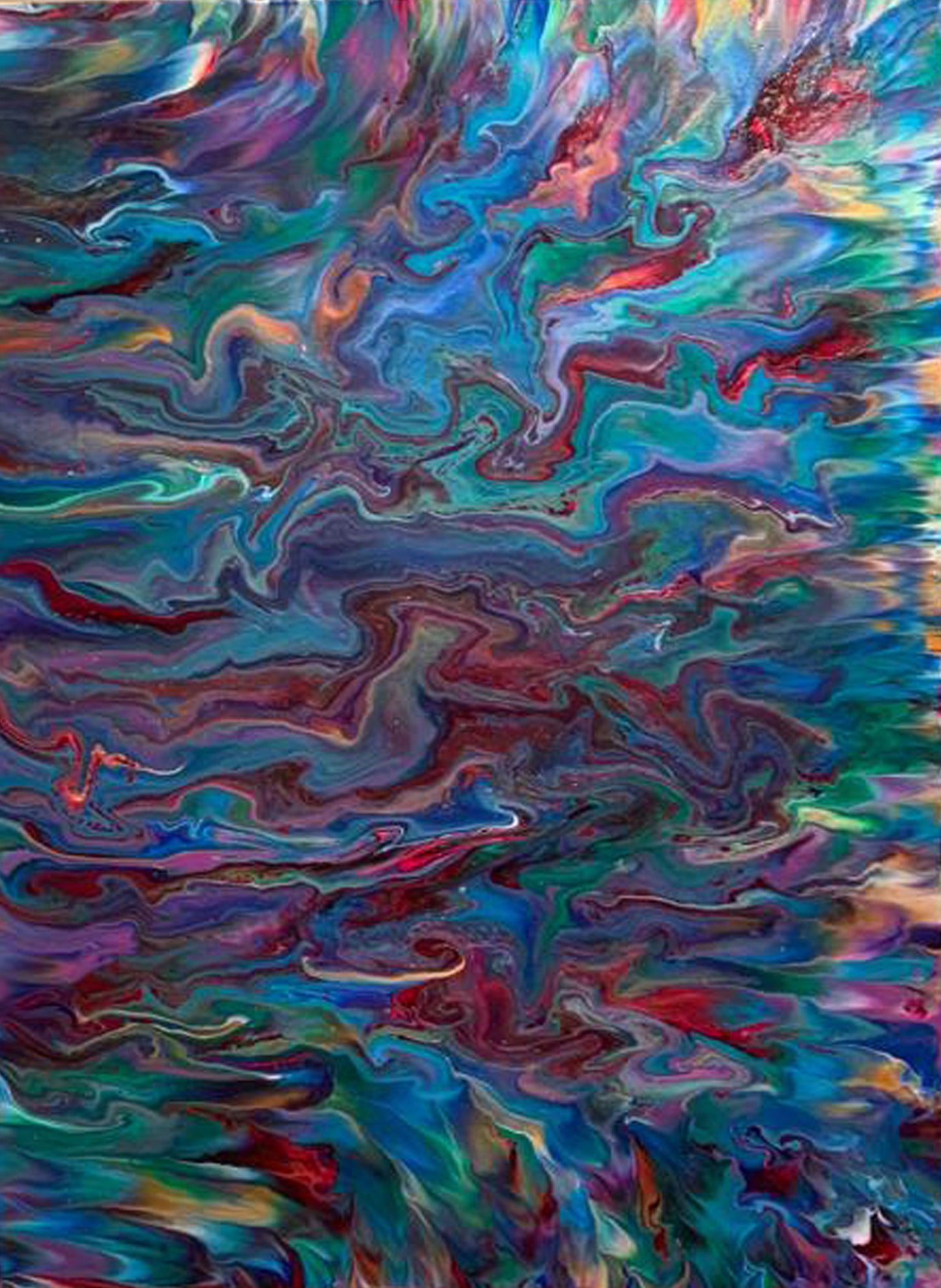 Psychedelic River | 18" x 24"