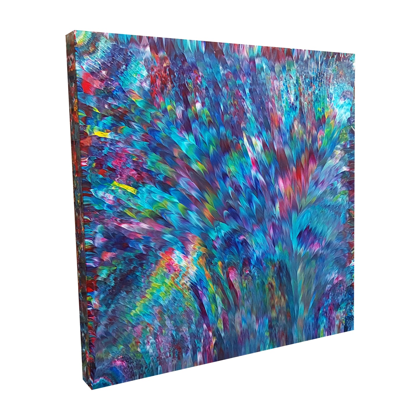 Psychedelic-Waterfall-No.-3-by-Alexandra-Romano-Art-Original-One-of-a-Kind-Abstract-Expressionism-Paintings-Buy-Affordable-Artwork-Online-contemporary Home Decor