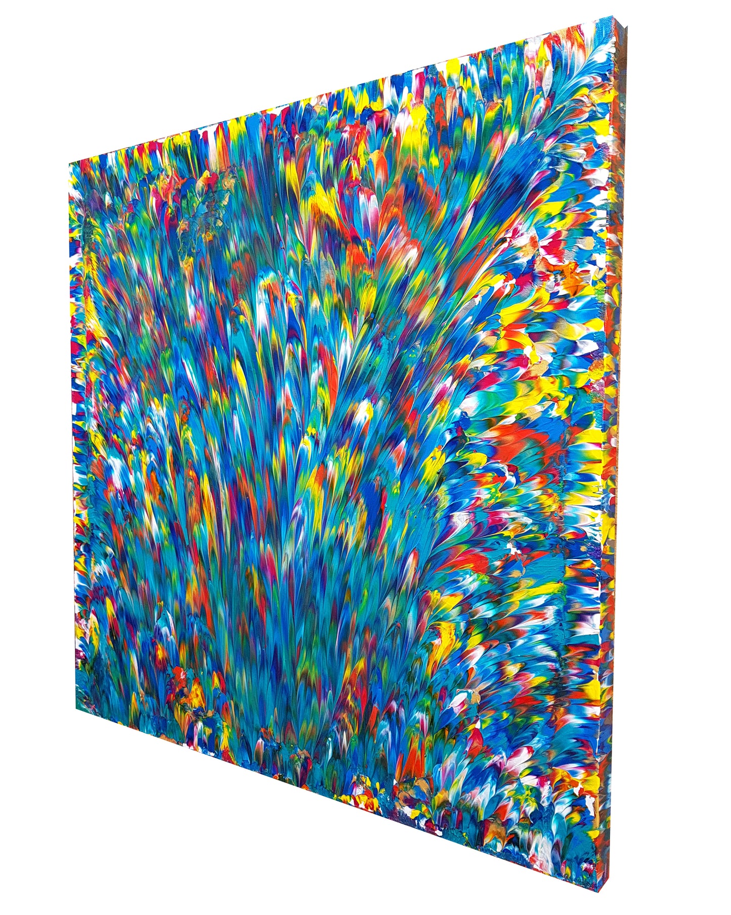 Psychedelic Waterfall No. 2 | 36 x 36 IN