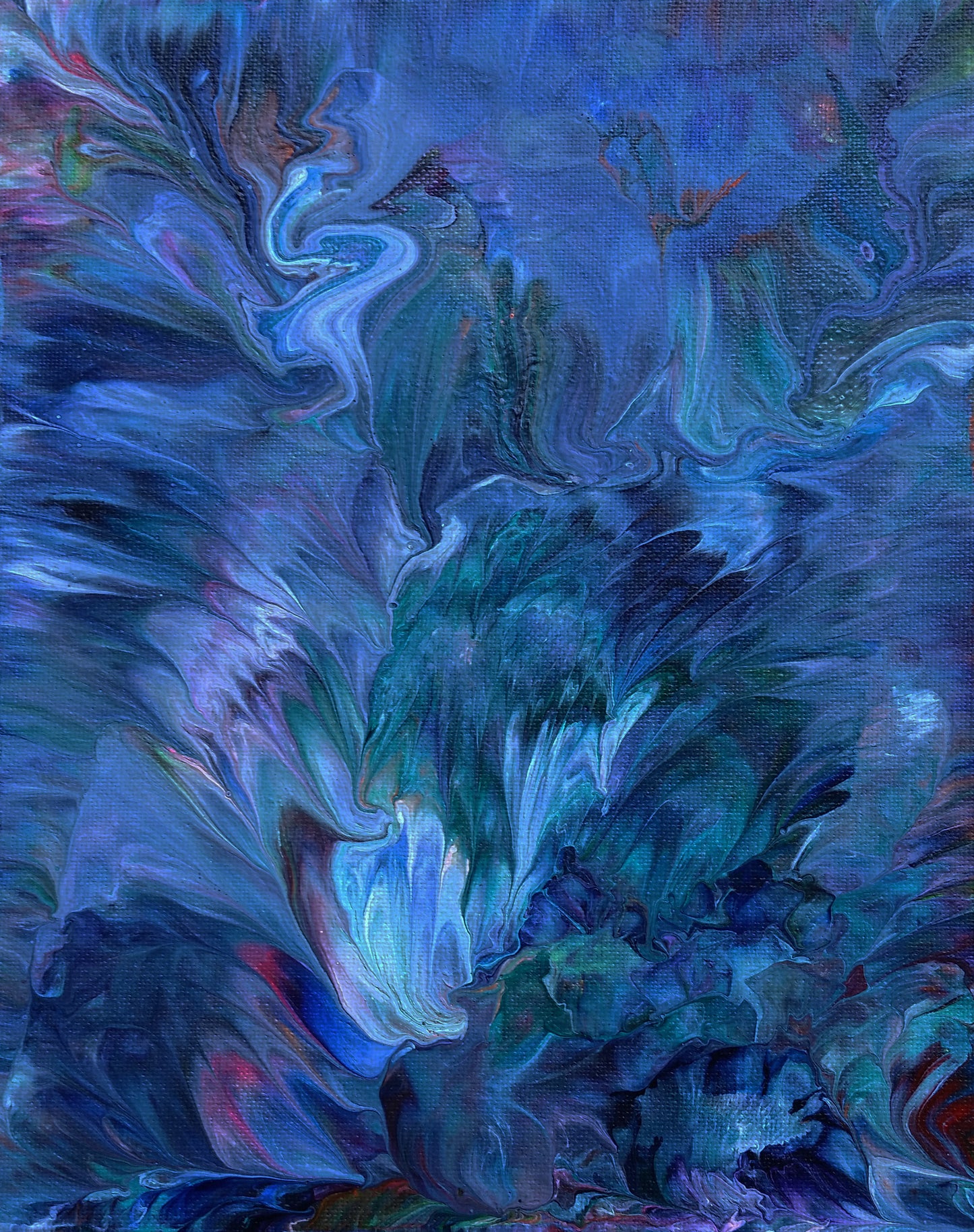 Rapids-Alexandra-Romano-Buy-Original-Abstract-Expressionism-Art-Contemporary-Modern-Painting-Rapids-Blue-Art