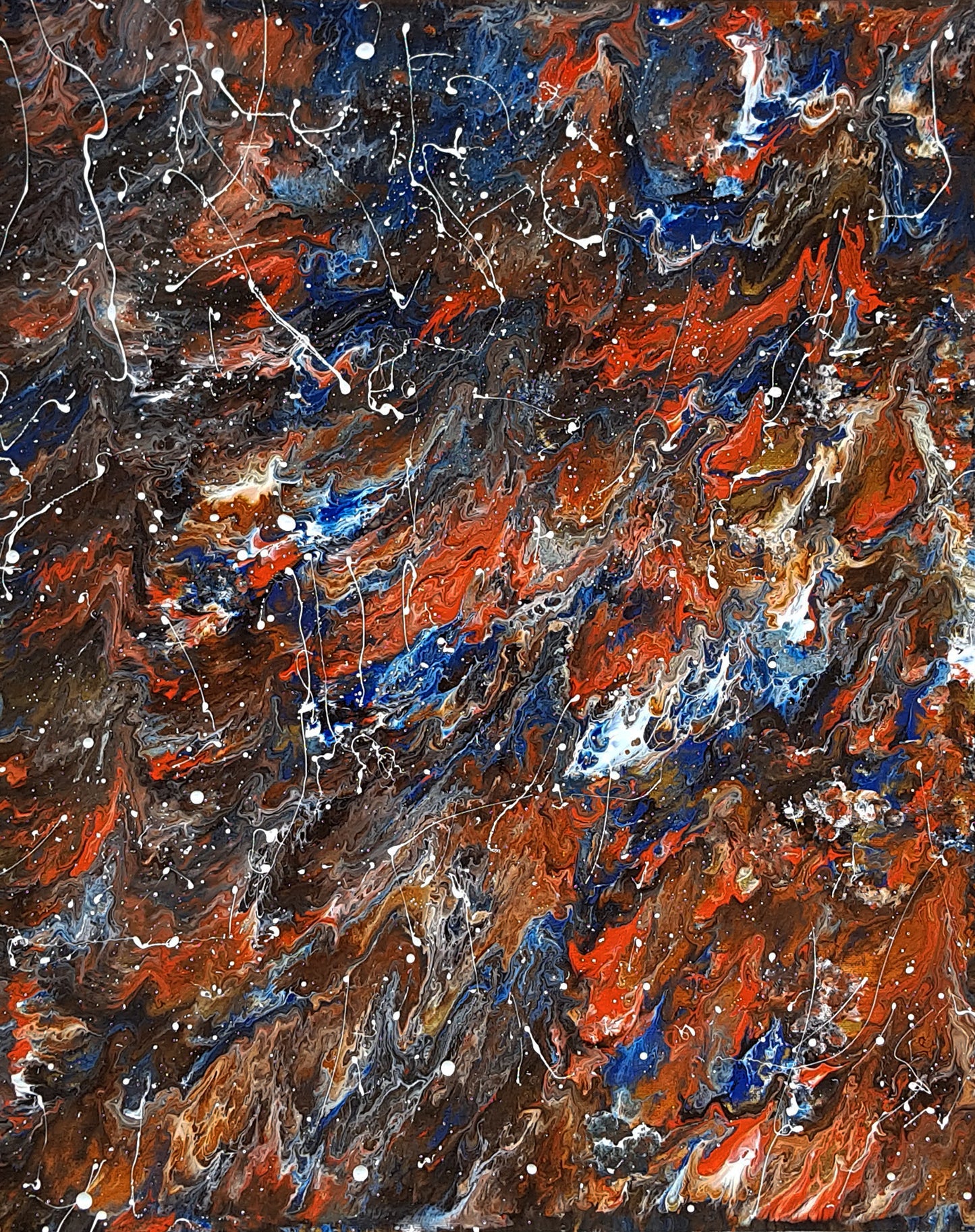 Sublime-Sky-by-Alexandra-Romano-Art-Orange-Blue-Copper-Gold-White-Splatter-Artwork-Paintings-Sale-Original-Acrylic-on-Canvas-Art-Gallery-Toronto