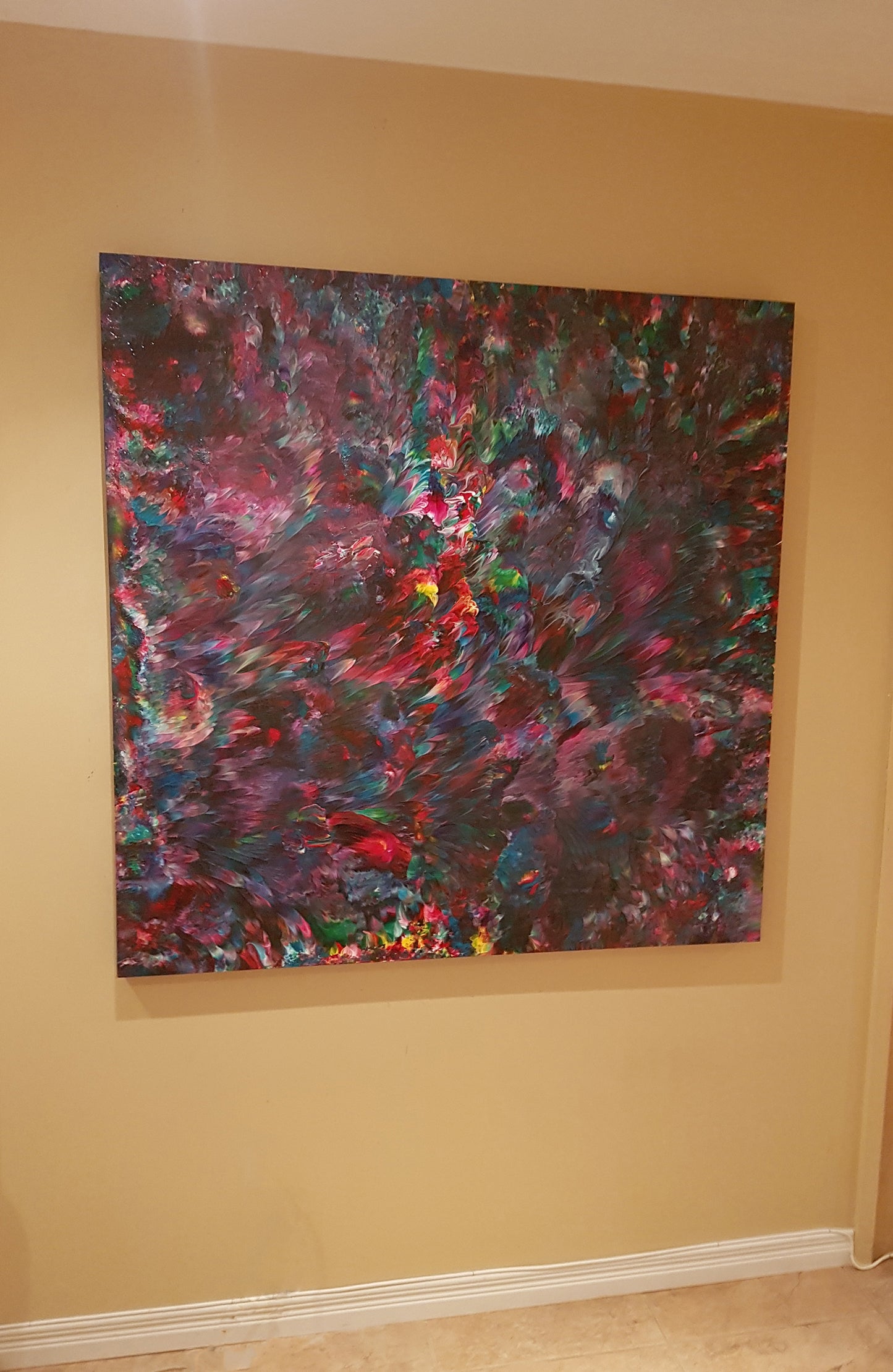 The Deep Corals | 48" x 48"