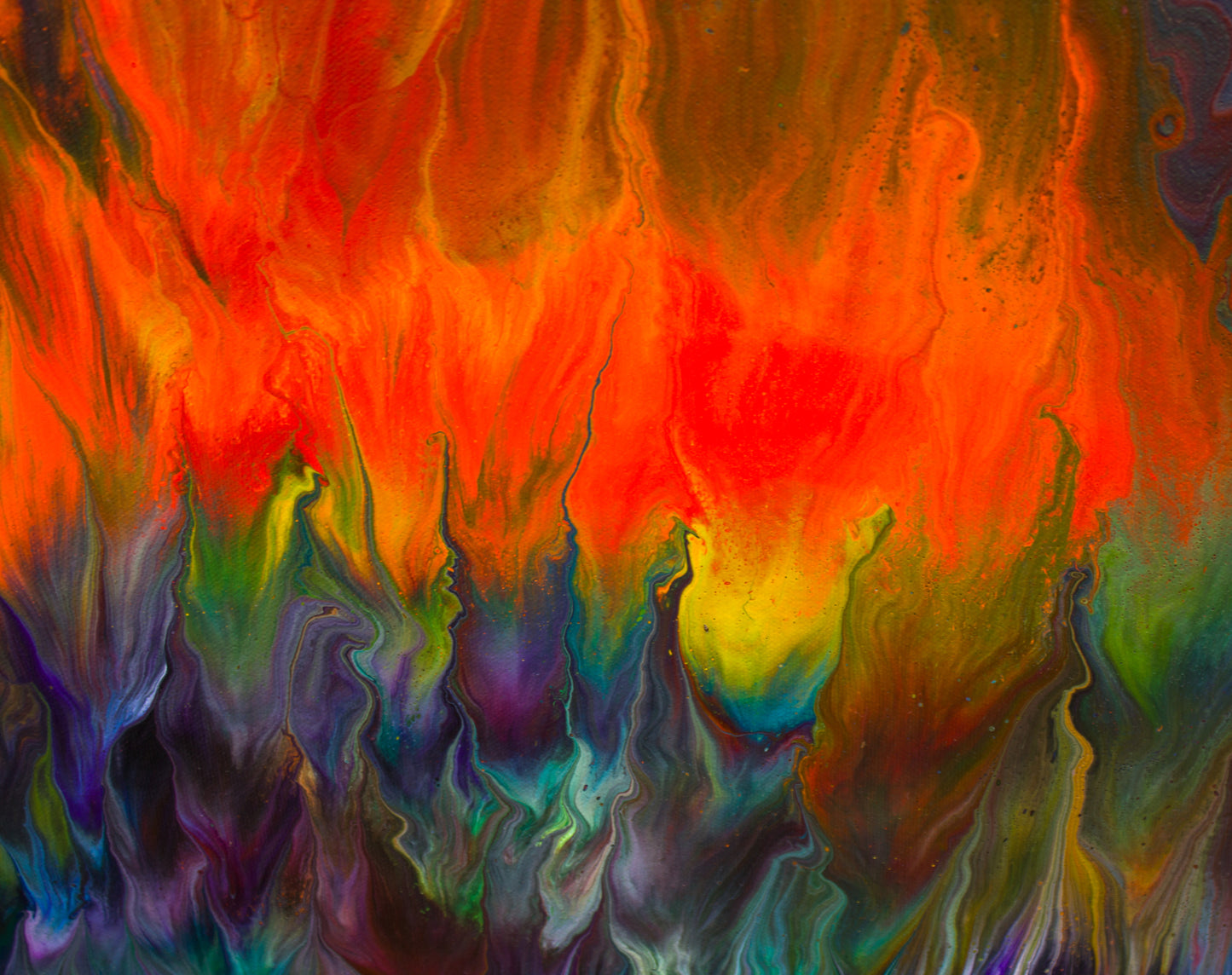 Wild Fire | 36 x 24 IN